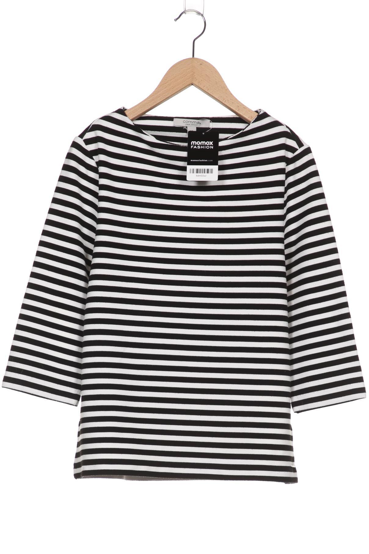 

Comma Damen Sweatshirt, schwarz