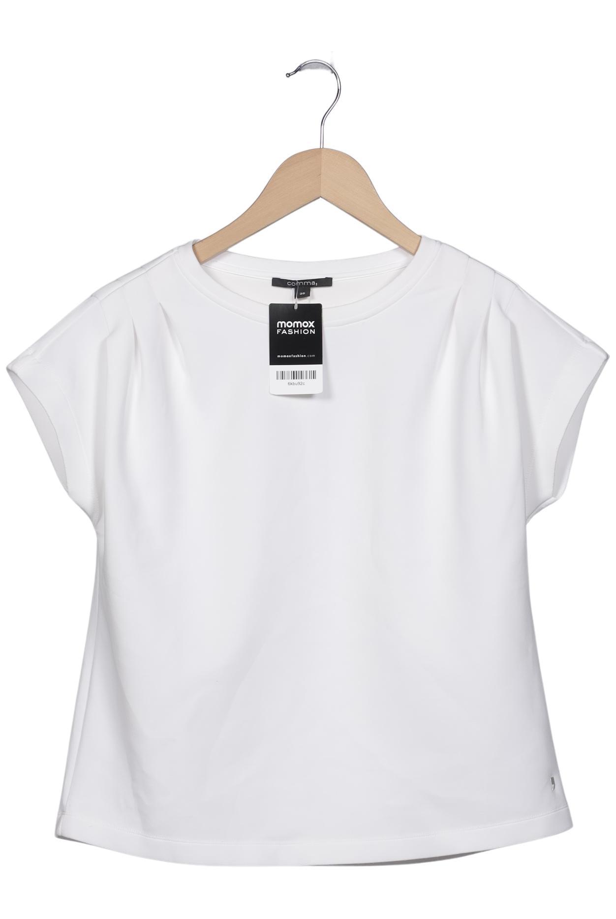 

Comma Damen Sweatshirt, weiß, Gr. 36
