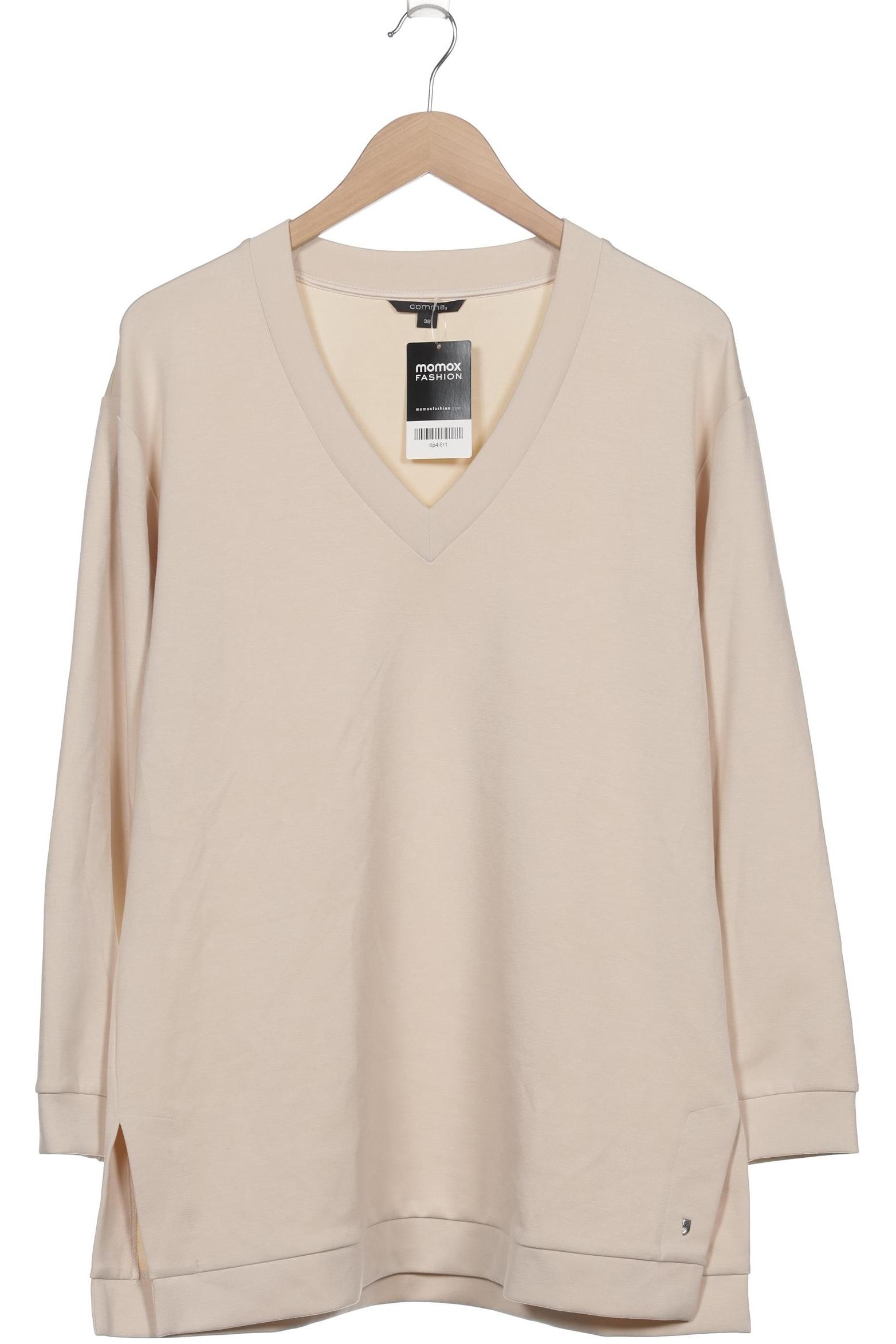 

Comma Damen Sweatshirt, cremeweiß, Gr. 38