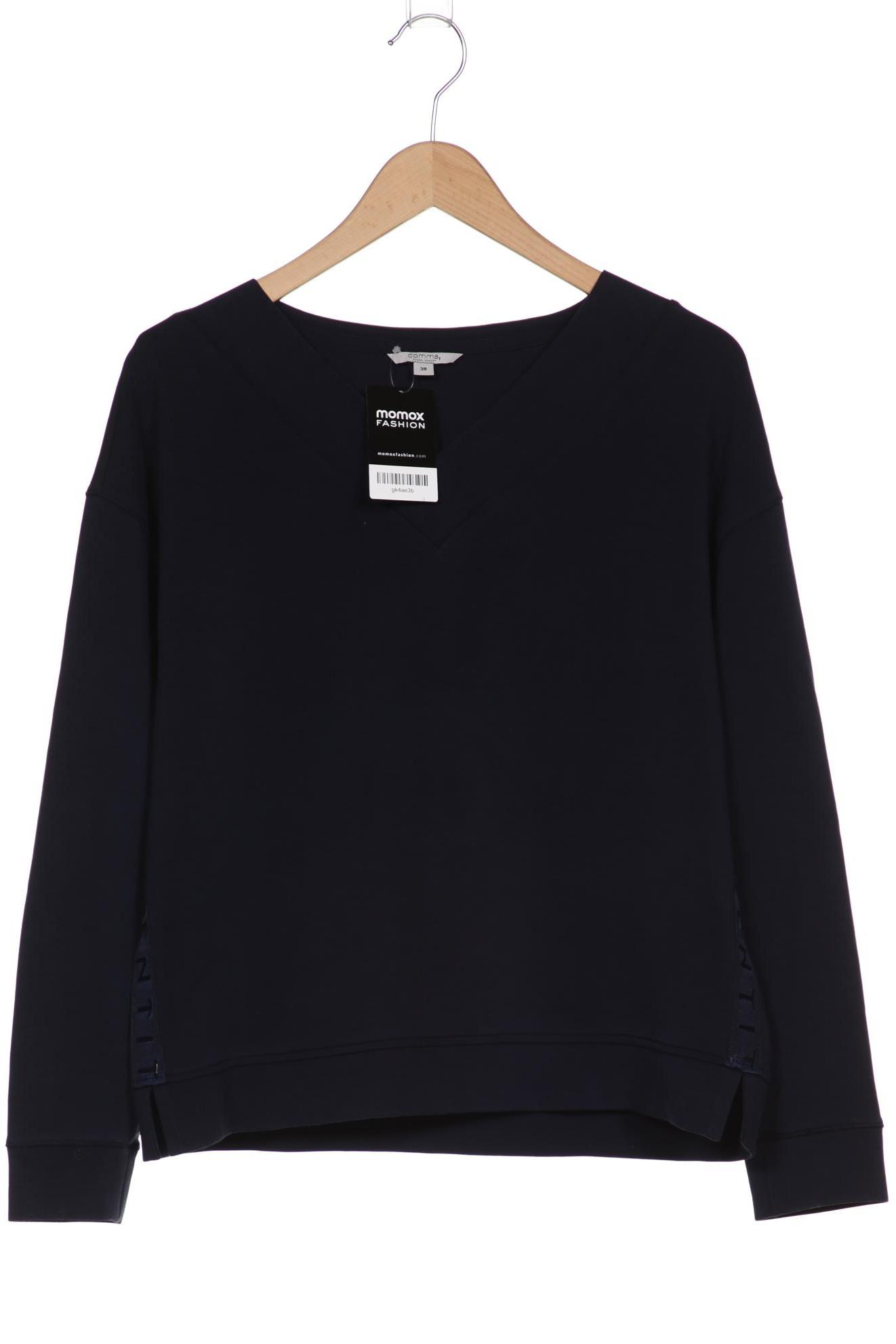 

Comma Damen Sweatshirt, marineblau, Gr. 38