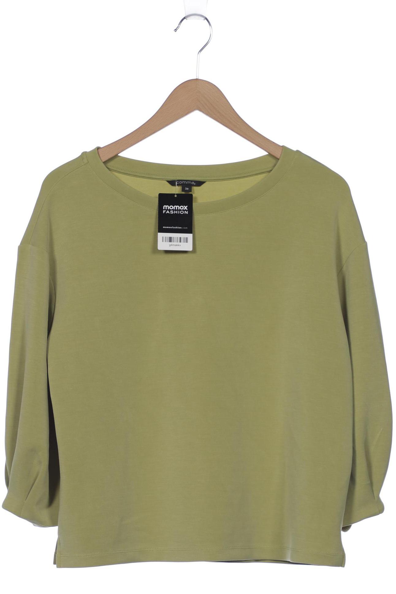 

Comma Damen Sweatshirt, hellgrün, Gr. 38