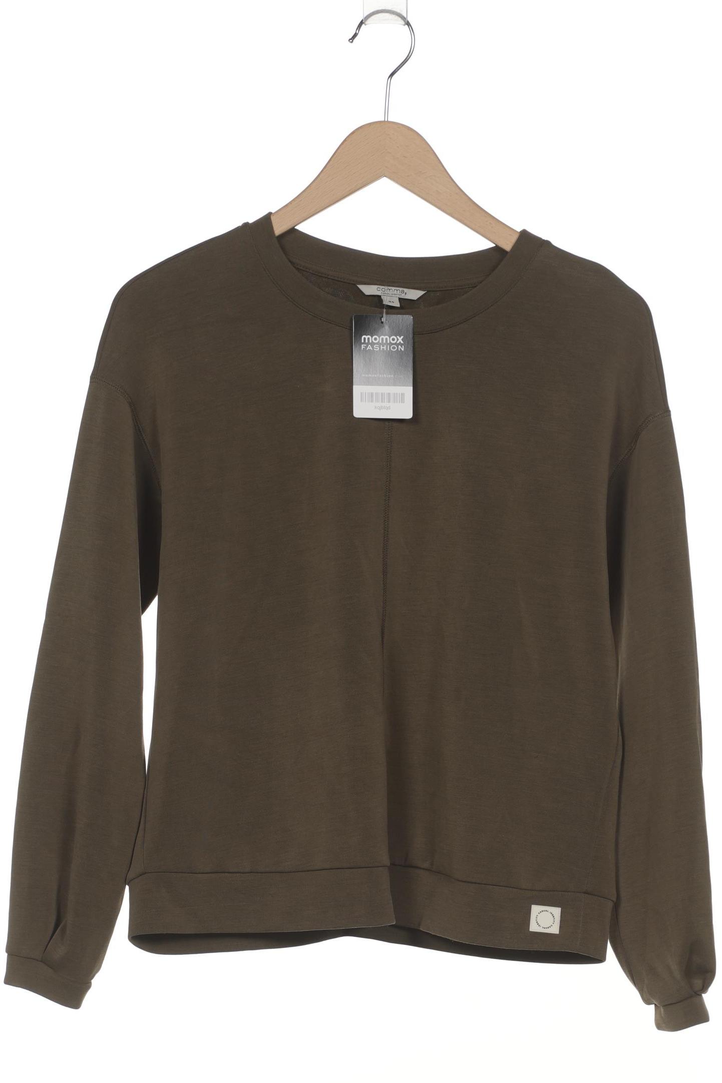 

Comma Damen Sweatshirt, grün, Gr. 34