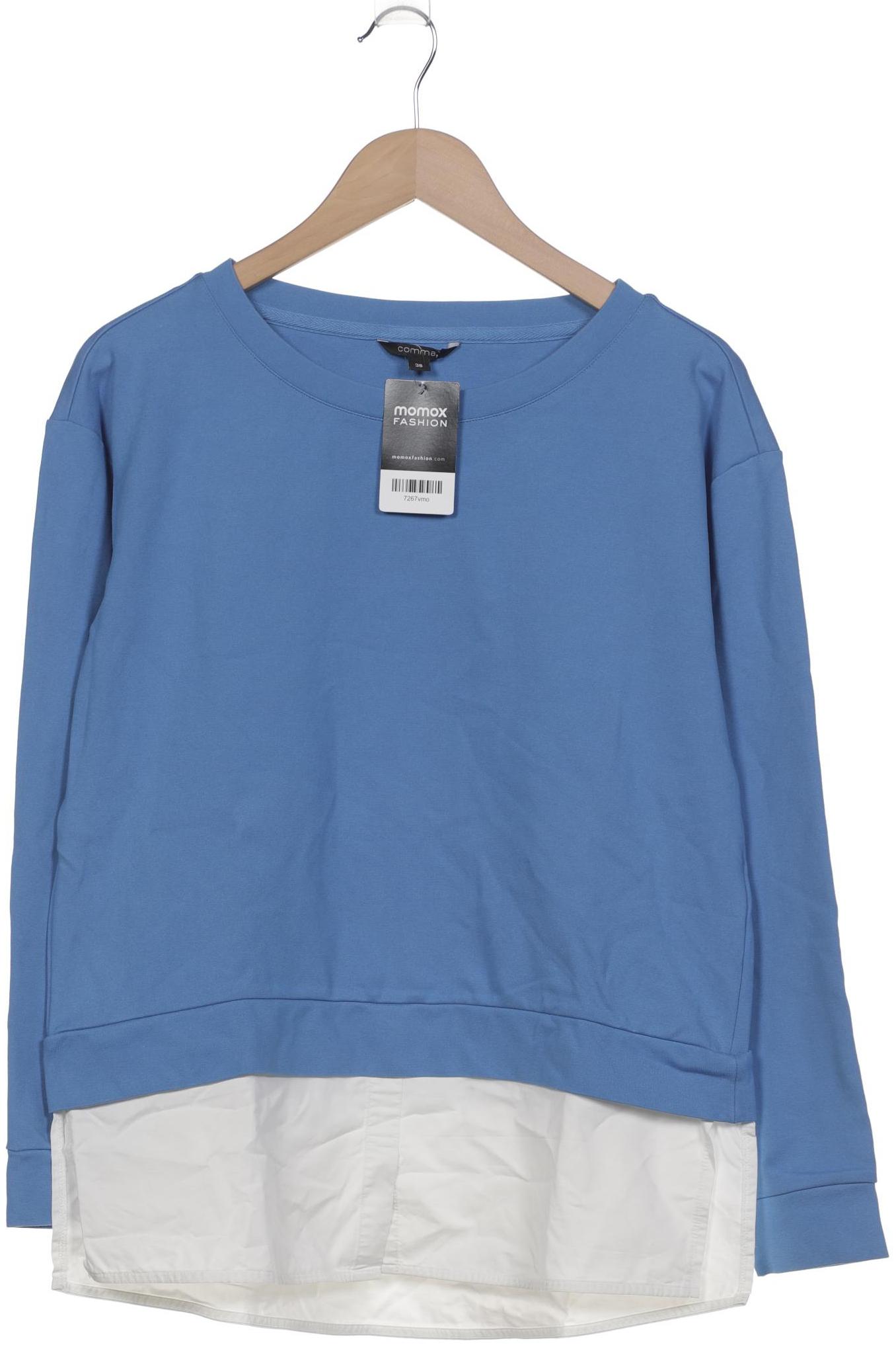 

Comma Damen Sweatshirt, blau, Gr. 38