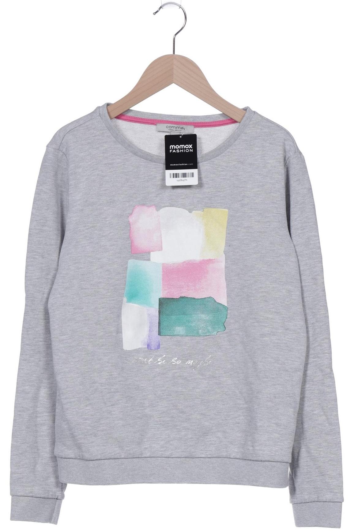 

Comma Damen Sweatshirt, grau, Gr. 36