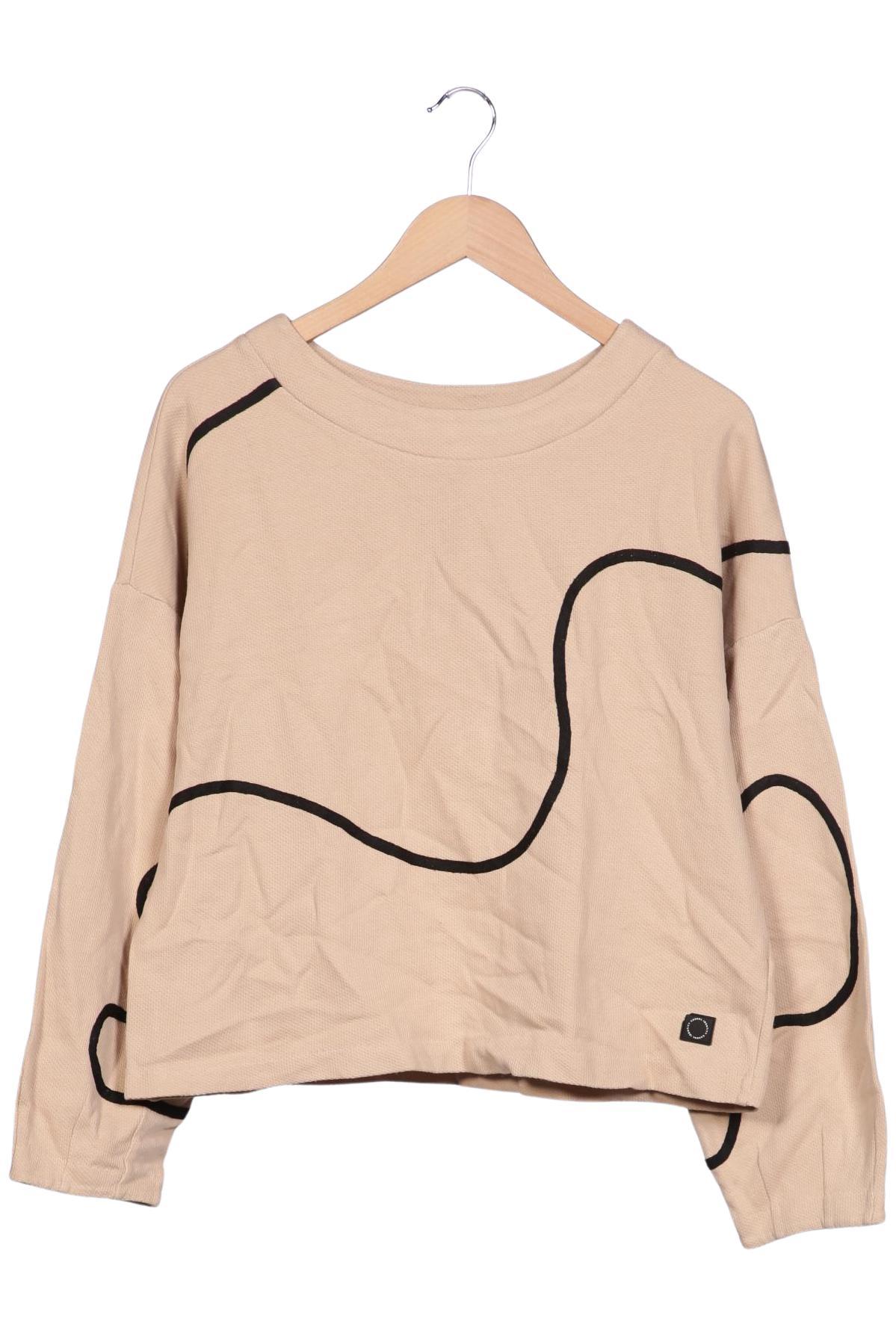 

Comma Damen Sweatshirt, beige, Gr. 44