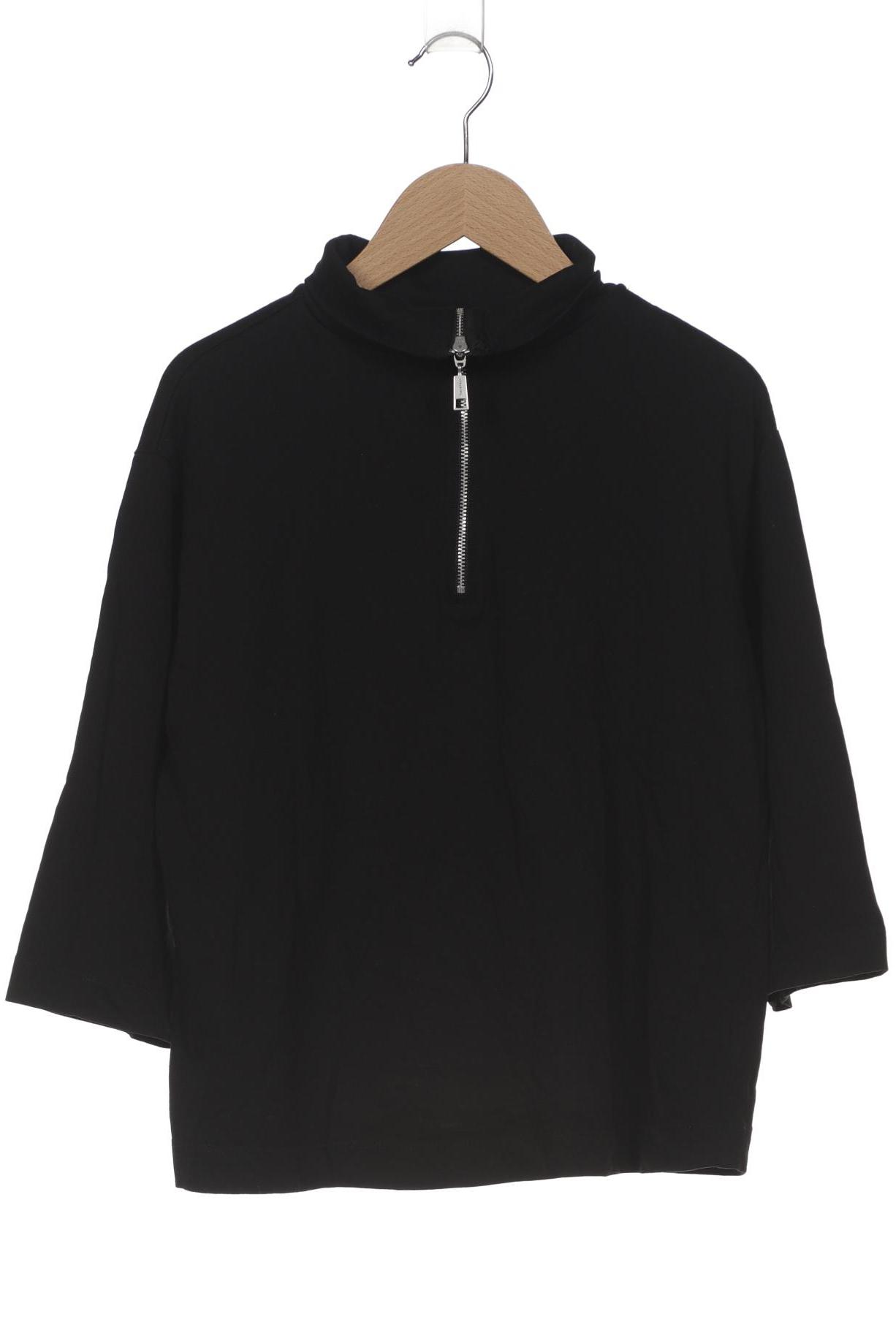 

Comma Damen Sweatshirt, schwarz, Gr. 36
