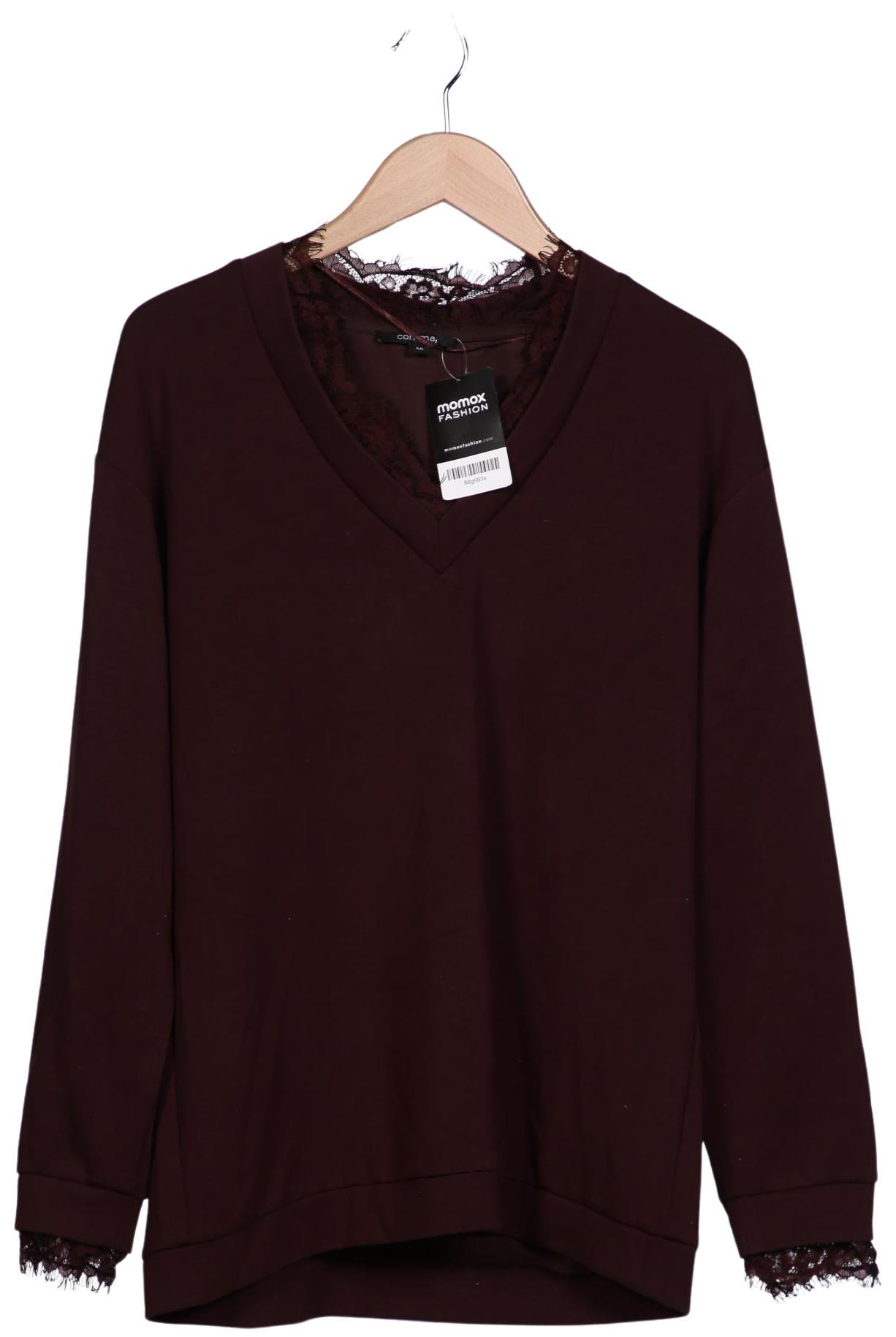 

Comma Damen Sweatshirt, braun, Gr. 40