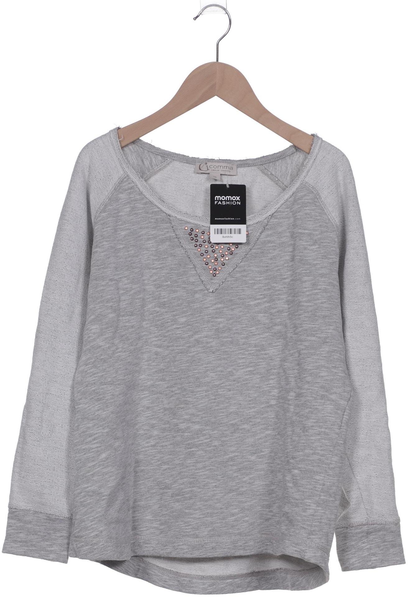 

Comma Damen Sweatshirt, grau, Gr. 36