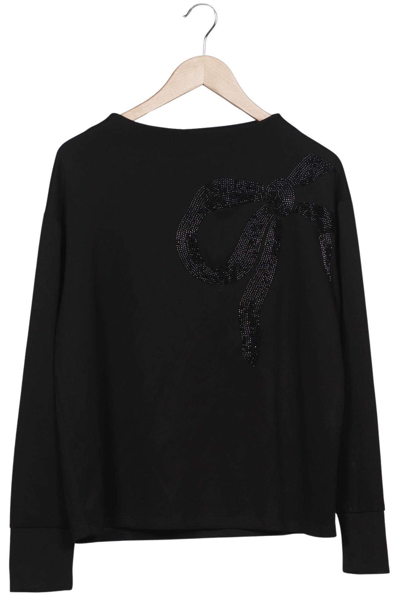 

Comma Damen Sweatshirt, schwarz, Gr. 42