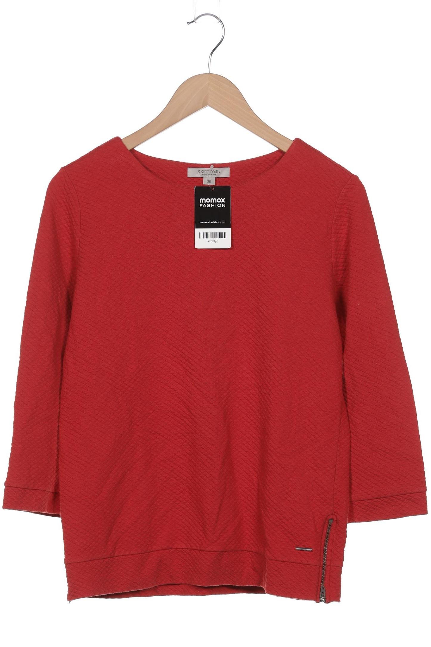 

Comma Damen Sweatshirt, rot, Gr. 38