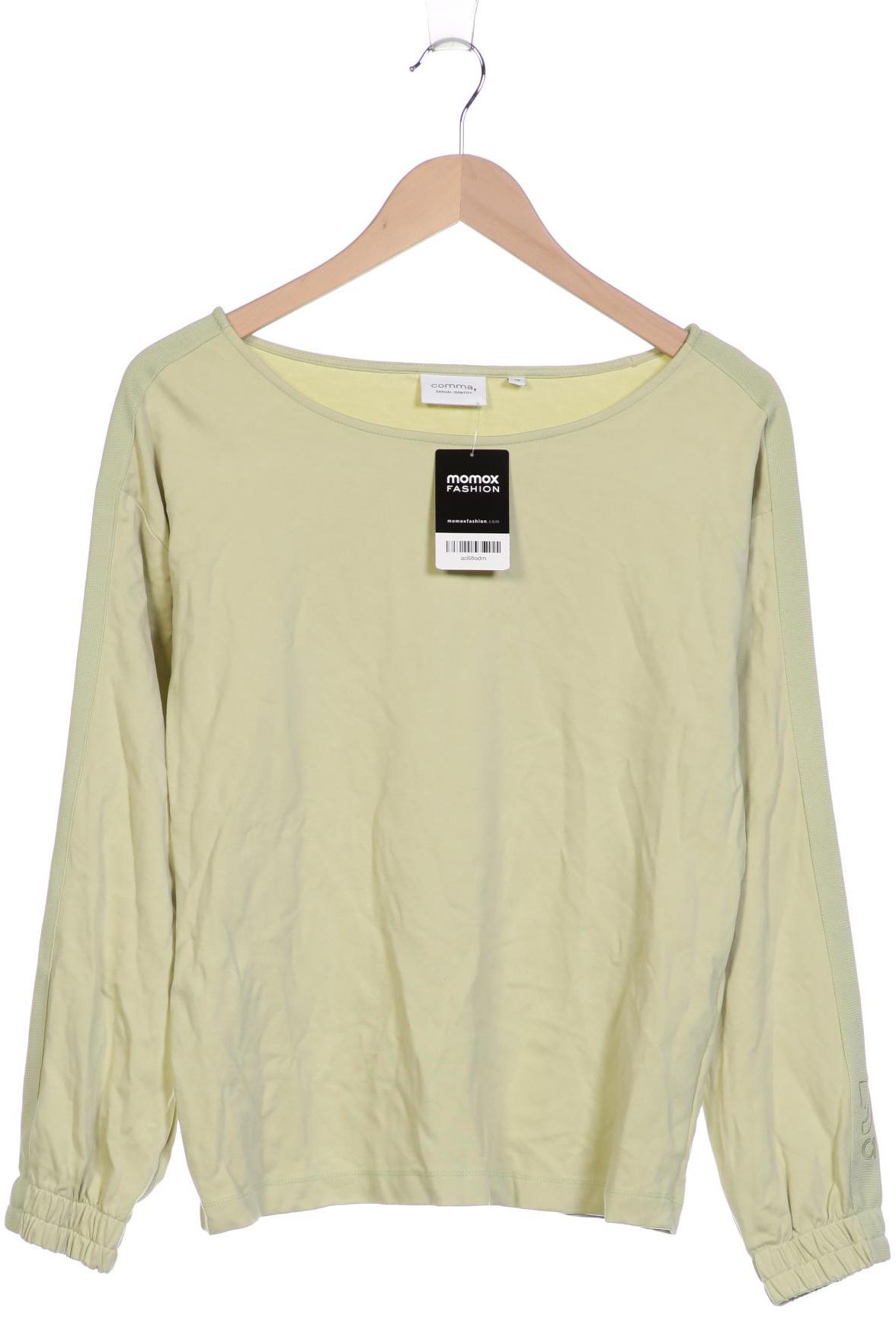 

Comma Damen Sweatshirt, hellgrün, Gr. 38