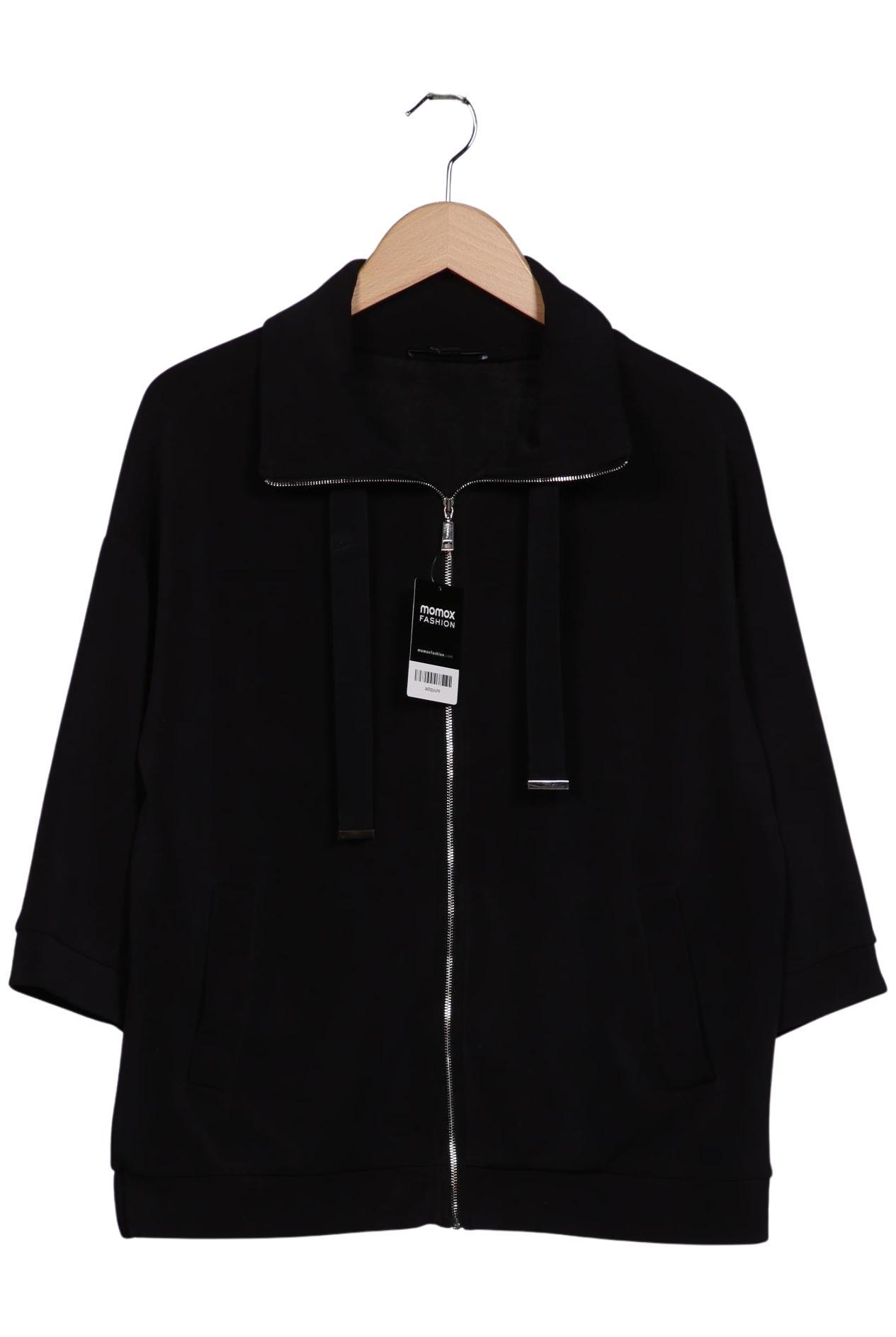 

Comma Damen Sweatshirt, schwarz, Gr. 38