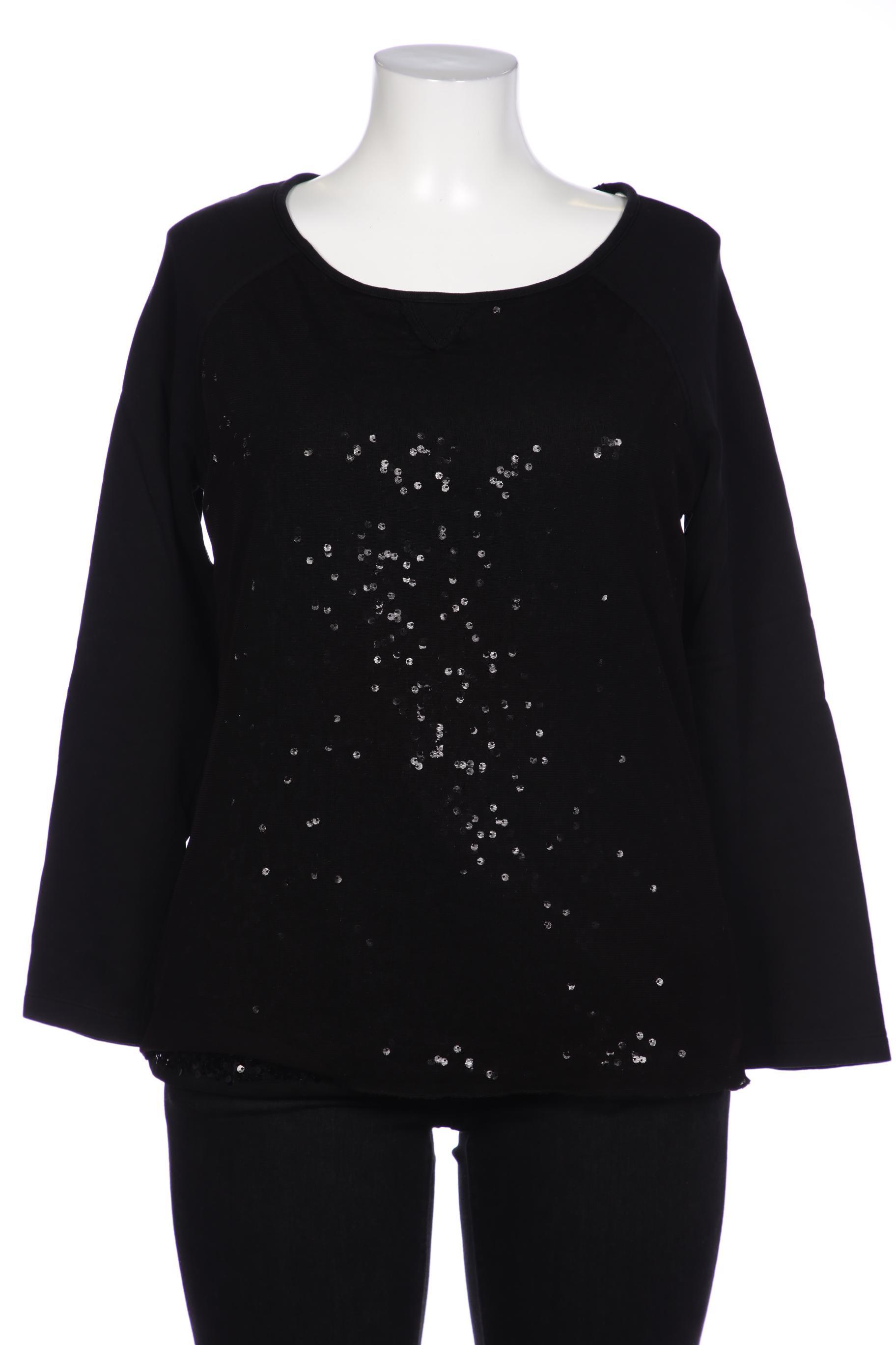 

Comma Damen Sweatshirt, schwarz, Gr. 44
