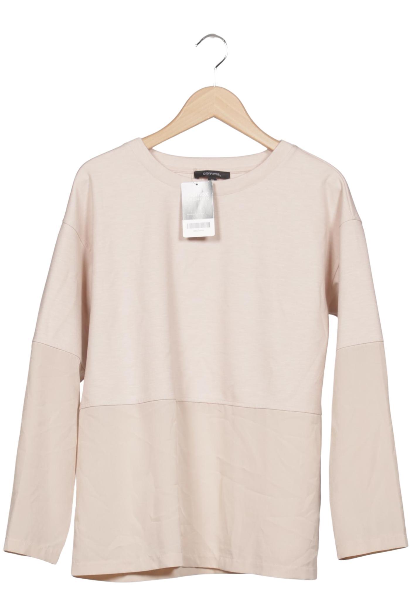 

Comma Damen Sweatshirt, beige, Gr. 38