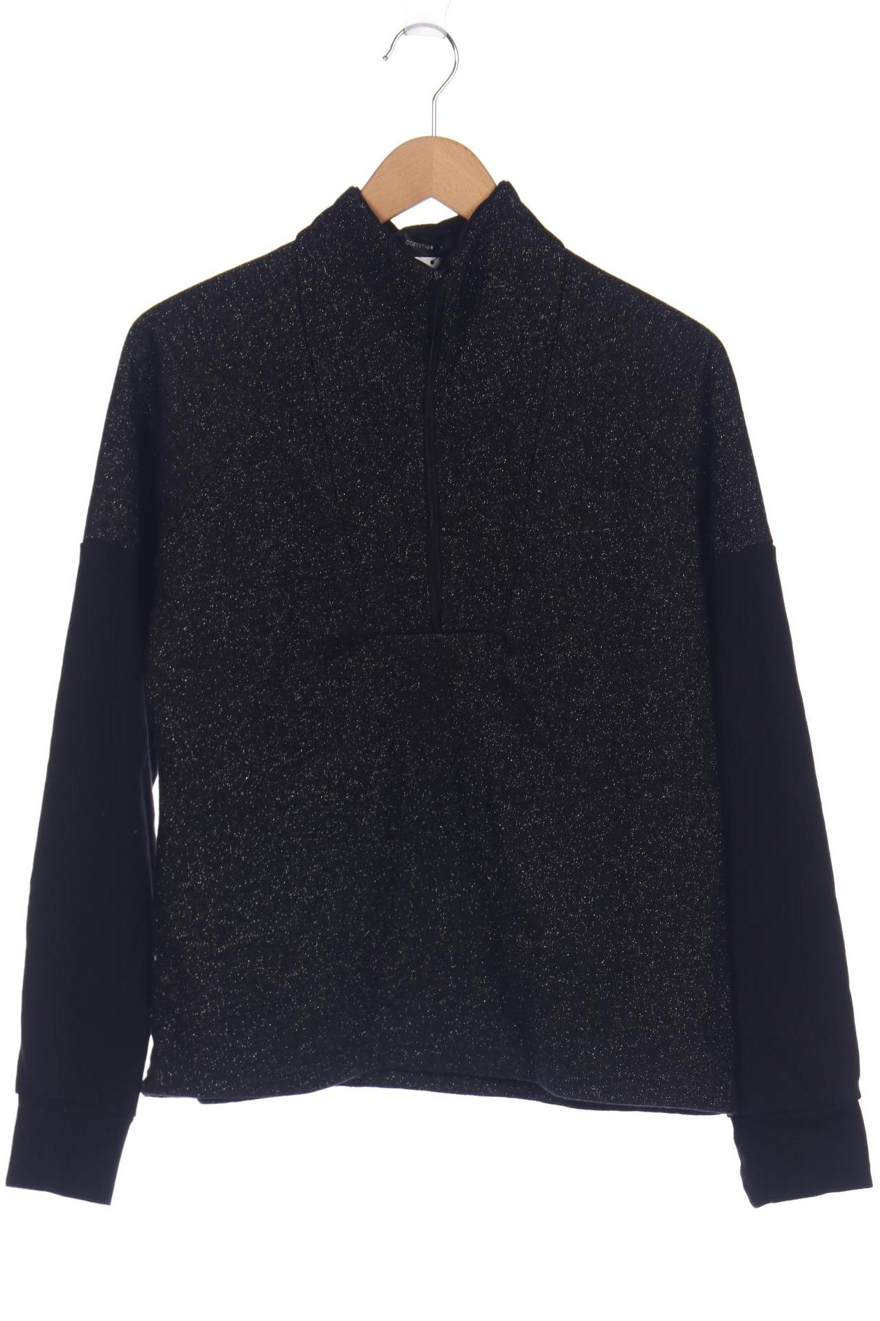 

Comma Damen Sweatshirt, schwarz, Gr. 40