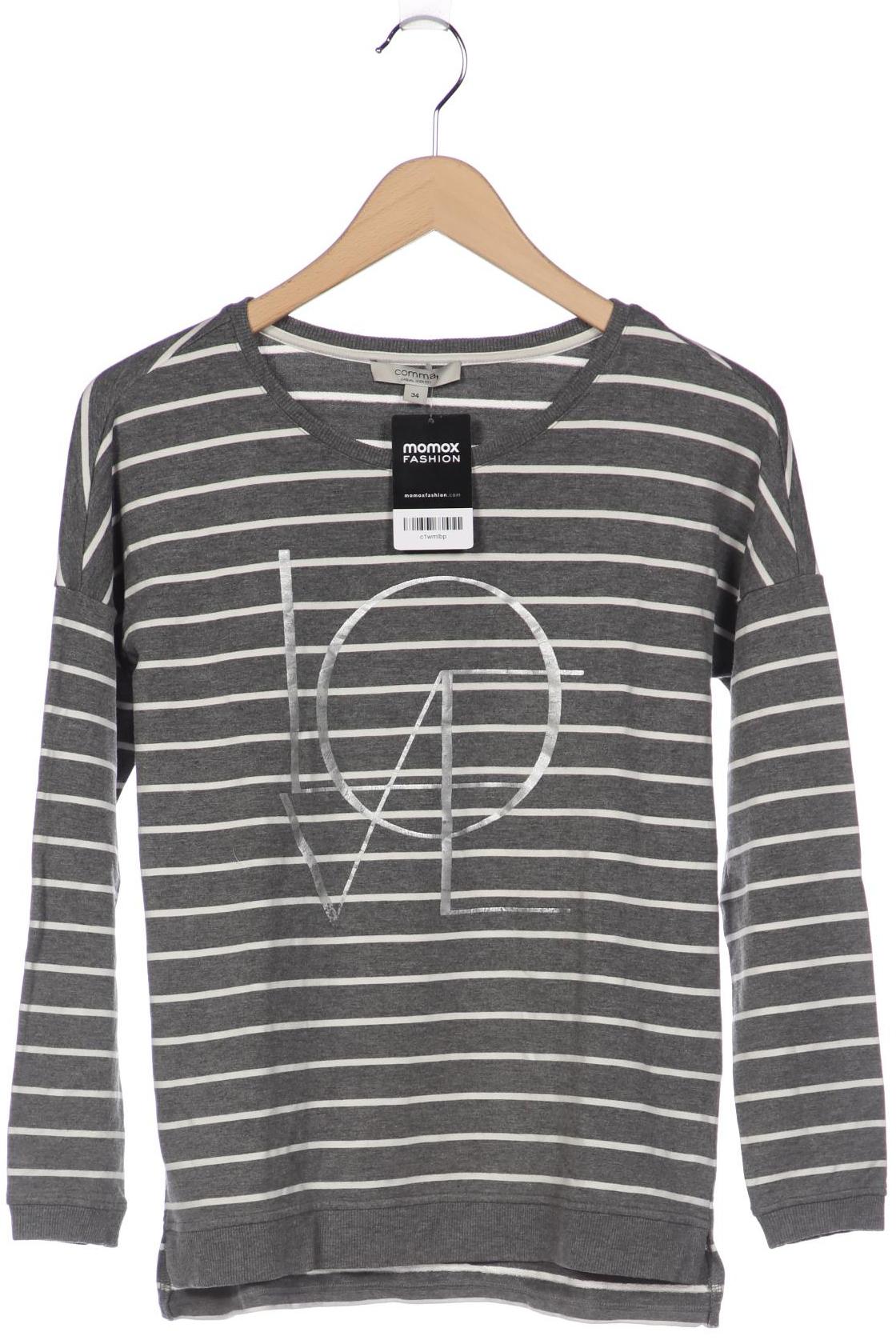 

Comma Damen Sweatshirt, grau