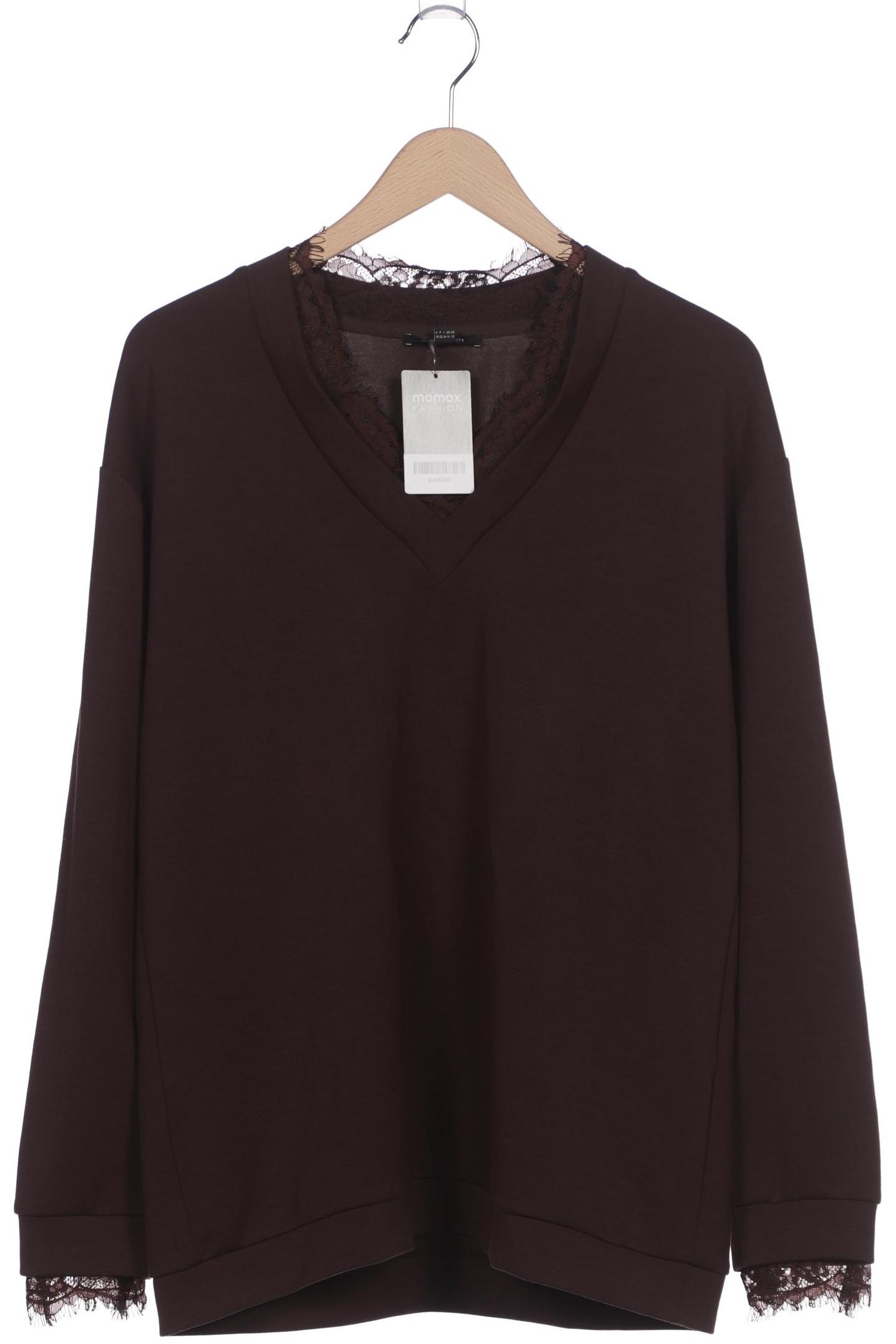 

Comma Damen Sweatshirt, braun, Gr. 40