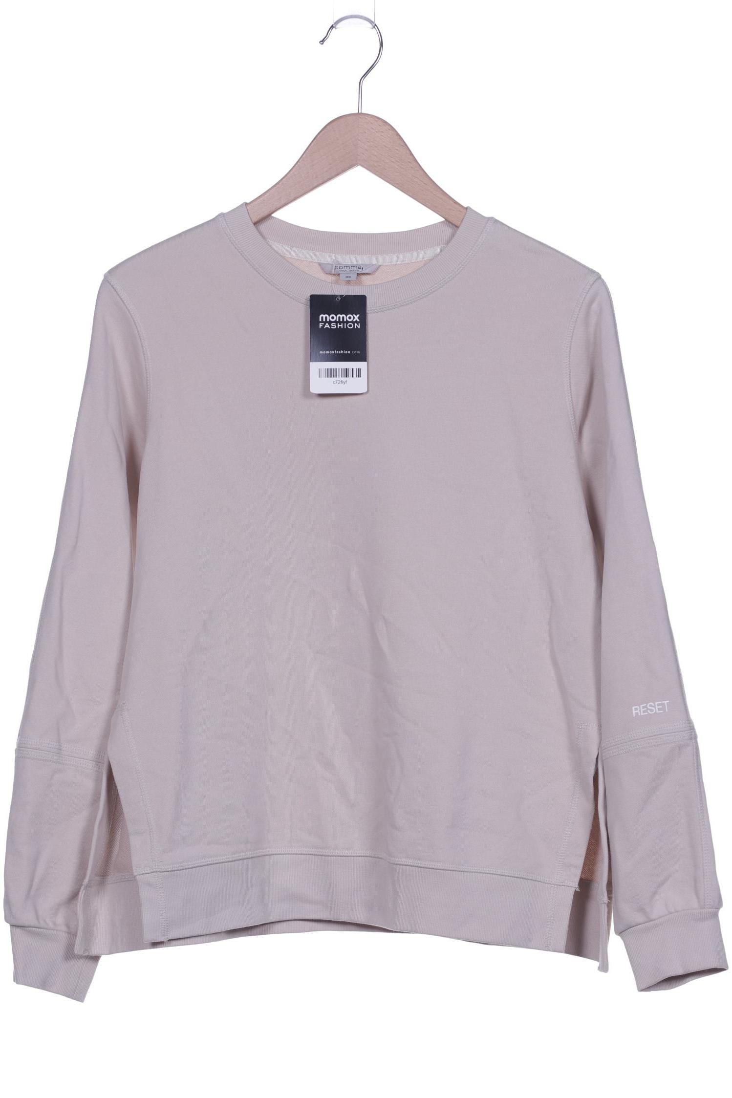 

Comma Damen Sweatshirt, beige, Gr. 36