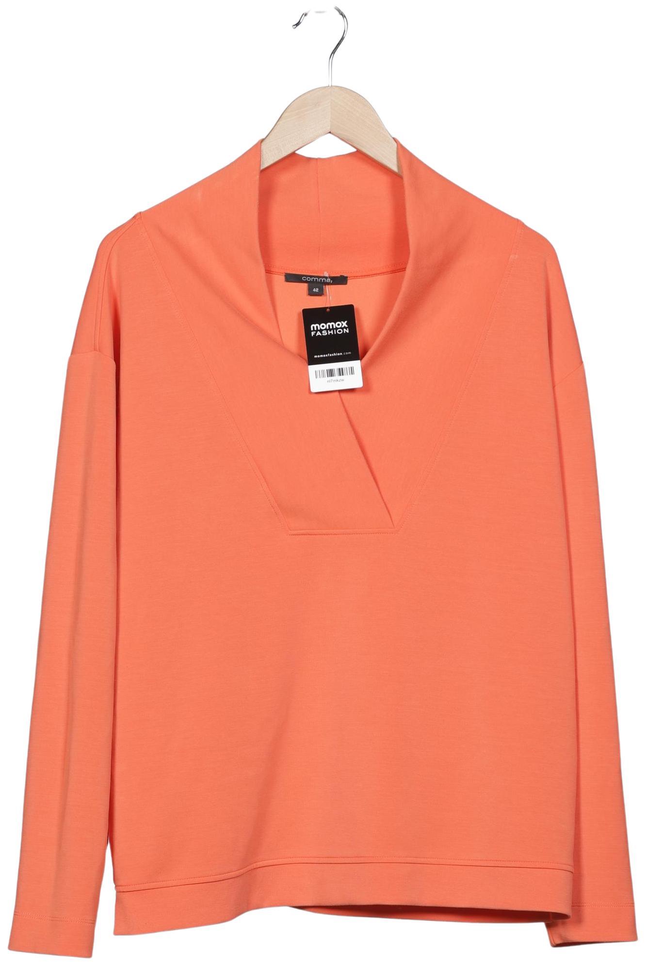 

Comma Damen Sweatshirt, orange, Gr. 42
