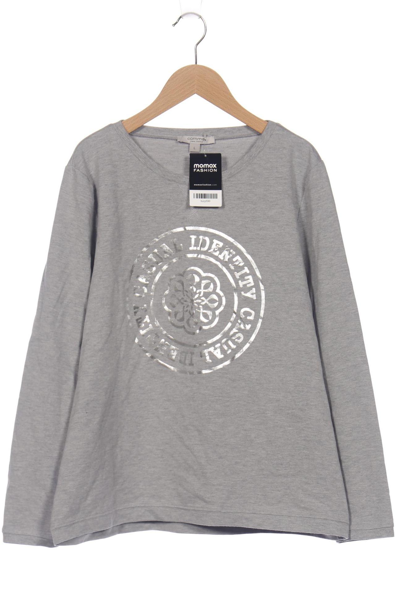 

Comma Damen Sweatshirt, grau, Gr. 42