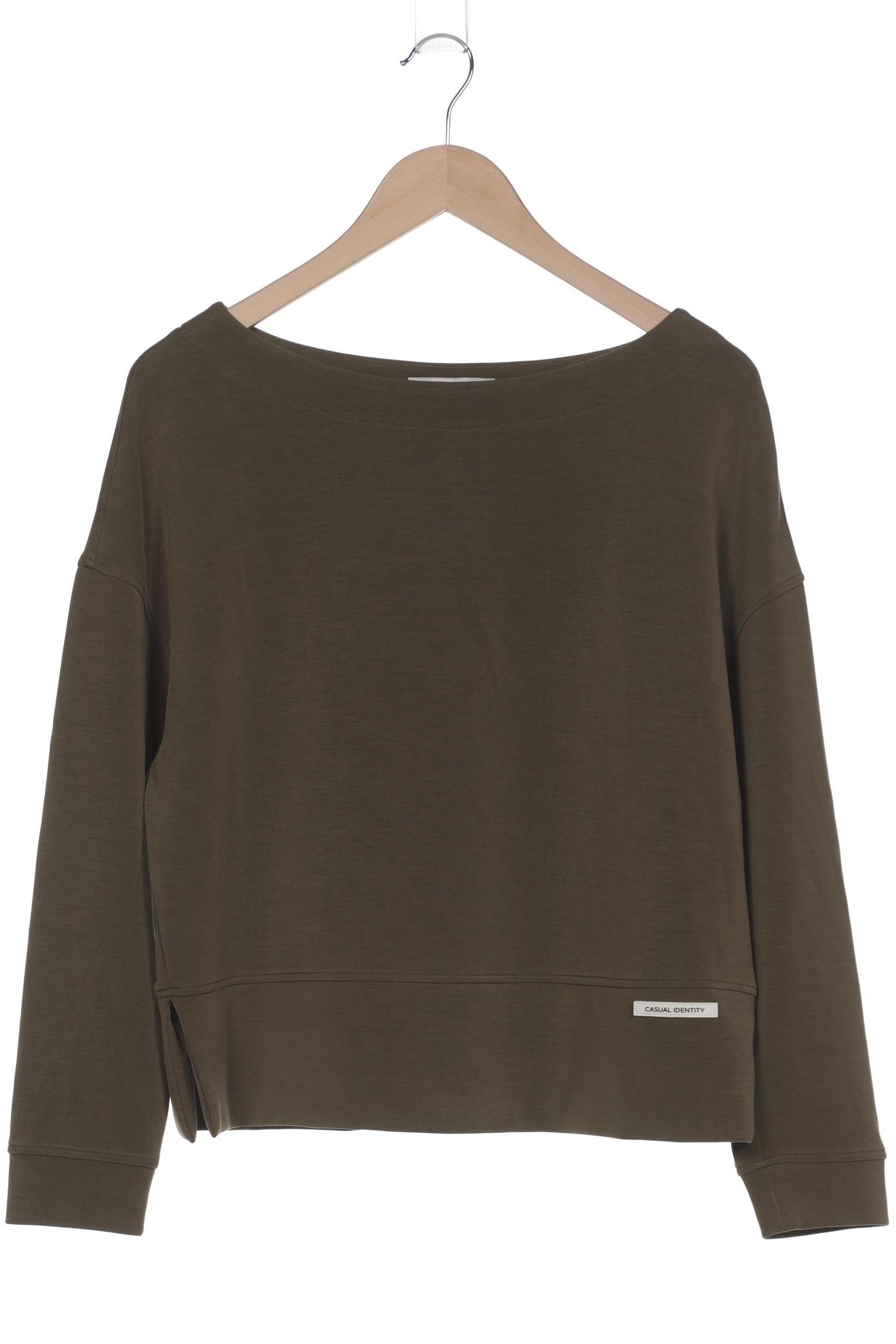 

Comma Damen Sweatshirt, grün, Gr. 40