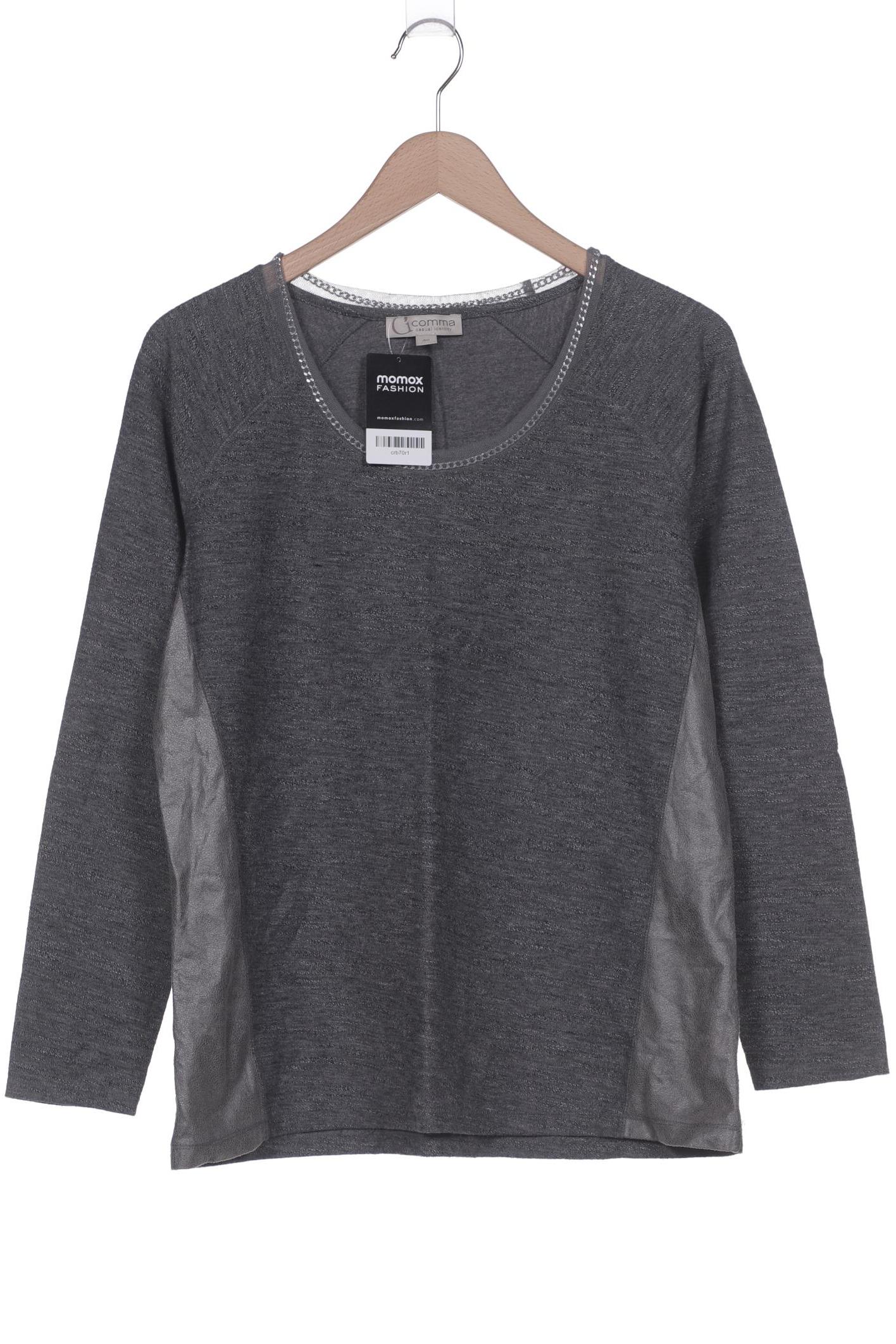 

Comma Damen Sweatshirt, grau, Gr. 40