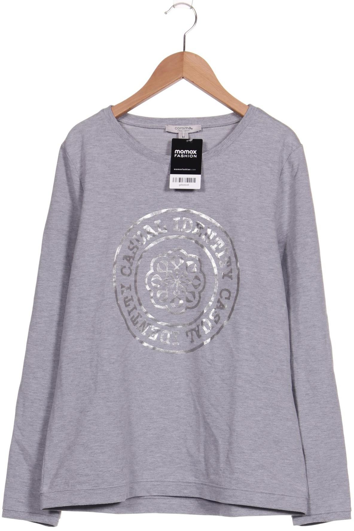 

Comma Damen Sweatshirt, grau, Gr. 38