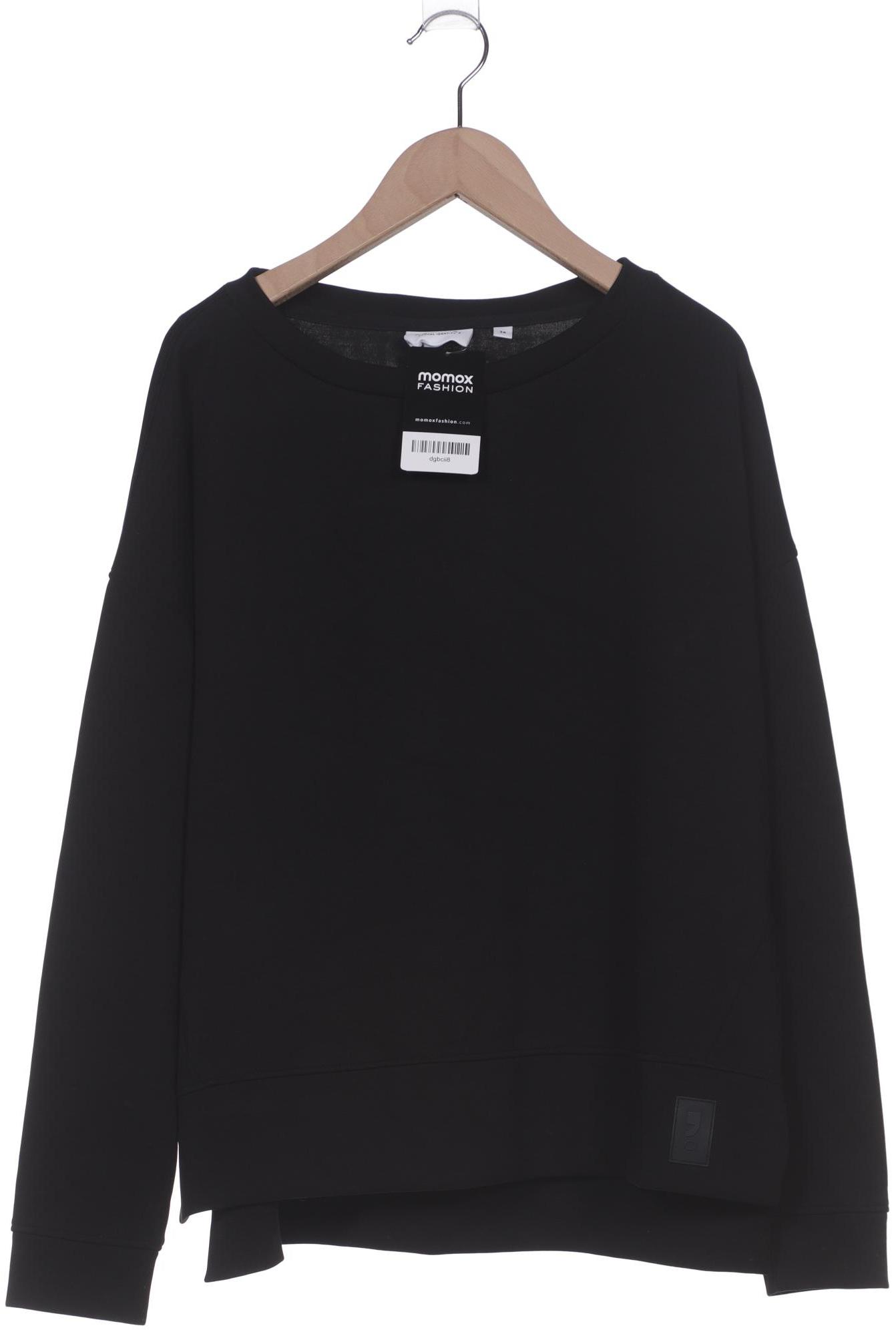 

Comma Damen Sweatshirt, schwarz, Gr. 38