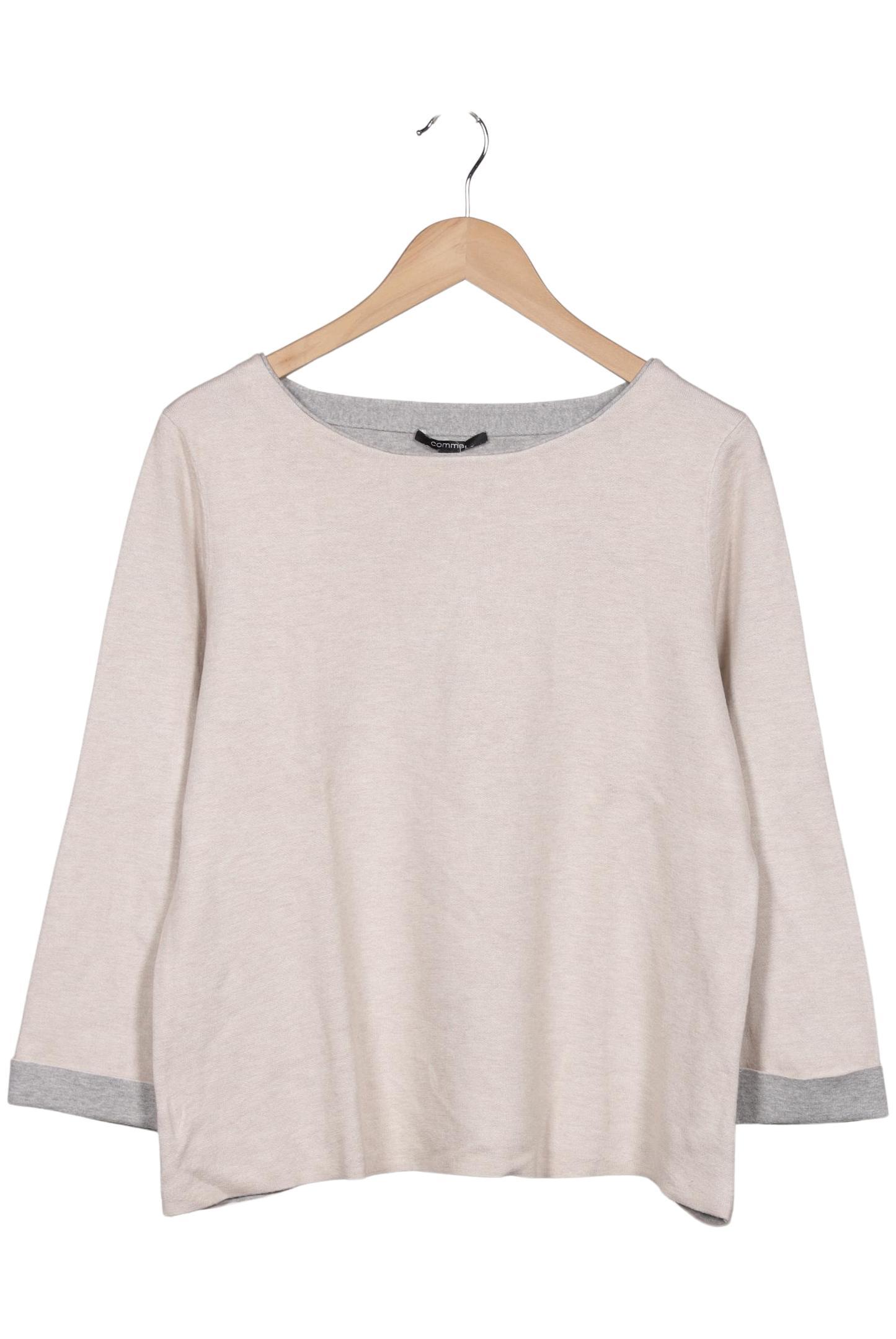 

Comma Damen Sweatshirt, beige, Gr. 42