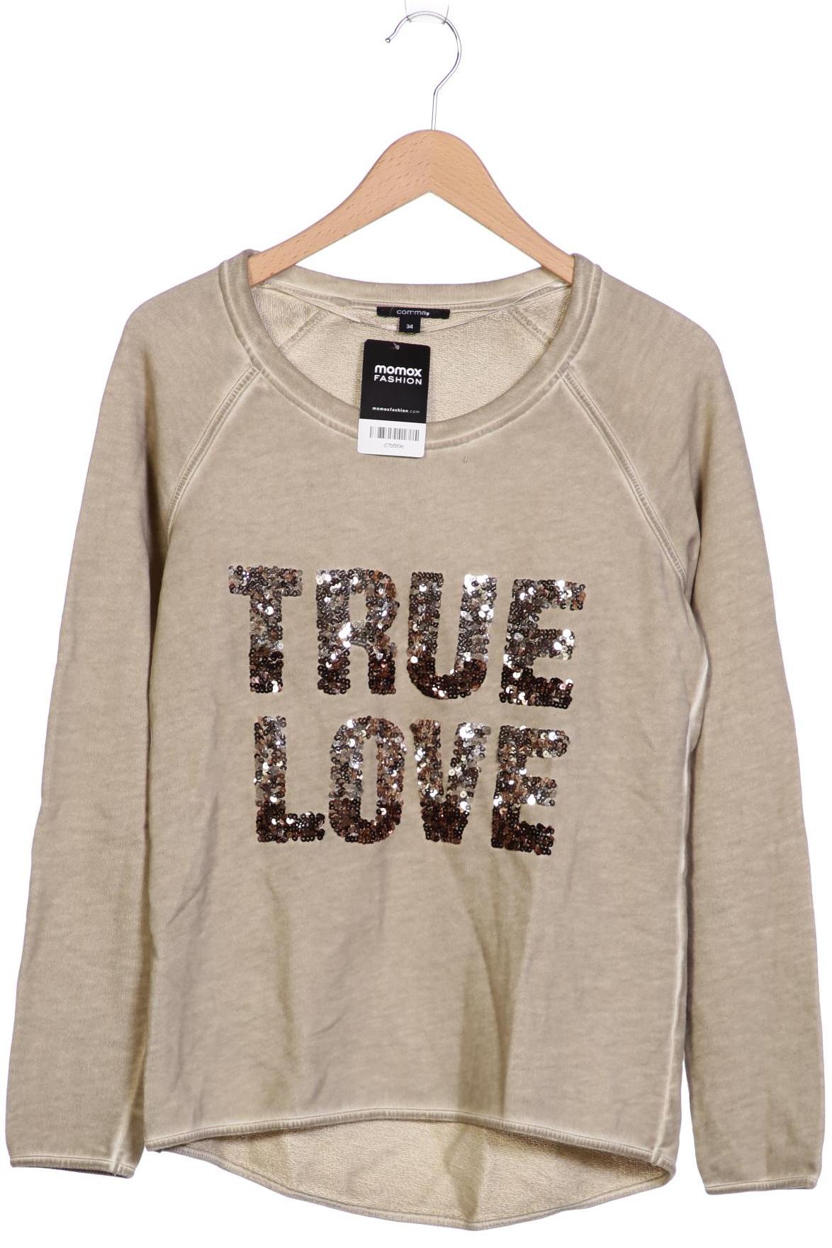 

Comma Damen Sweatshirt, beige