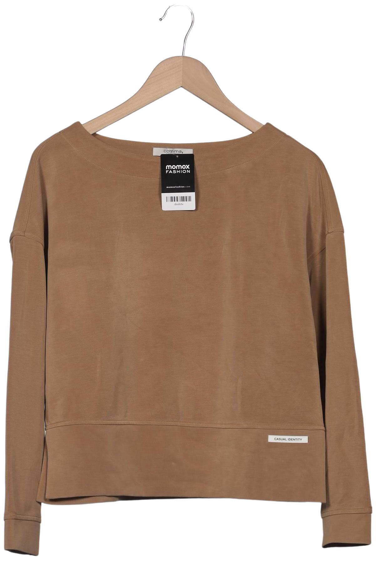 

Comma Damen Sweatshirt, beige, Gr. 36