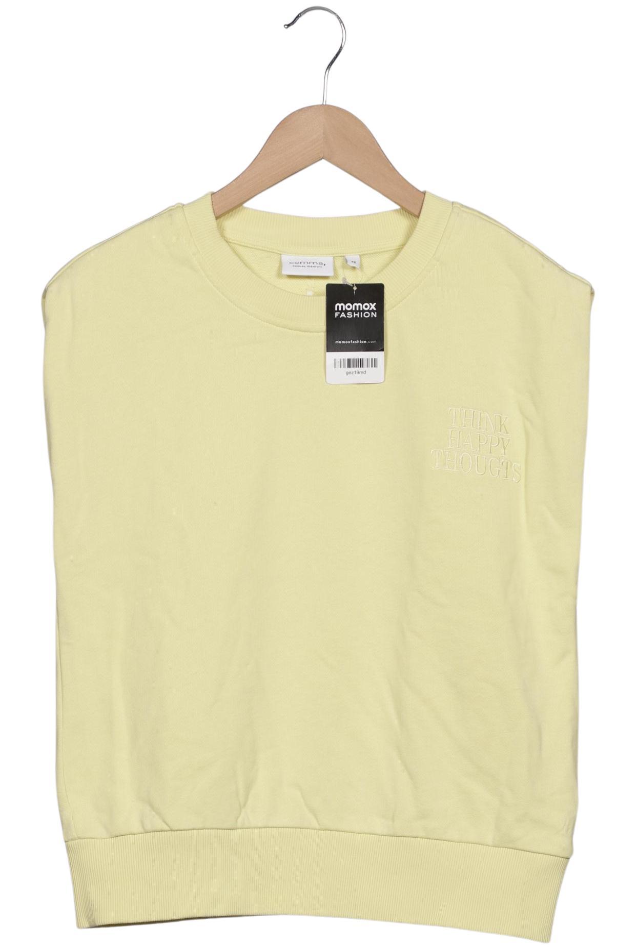 

Comma Damen Sweatshirt, gelb, Gr. 42