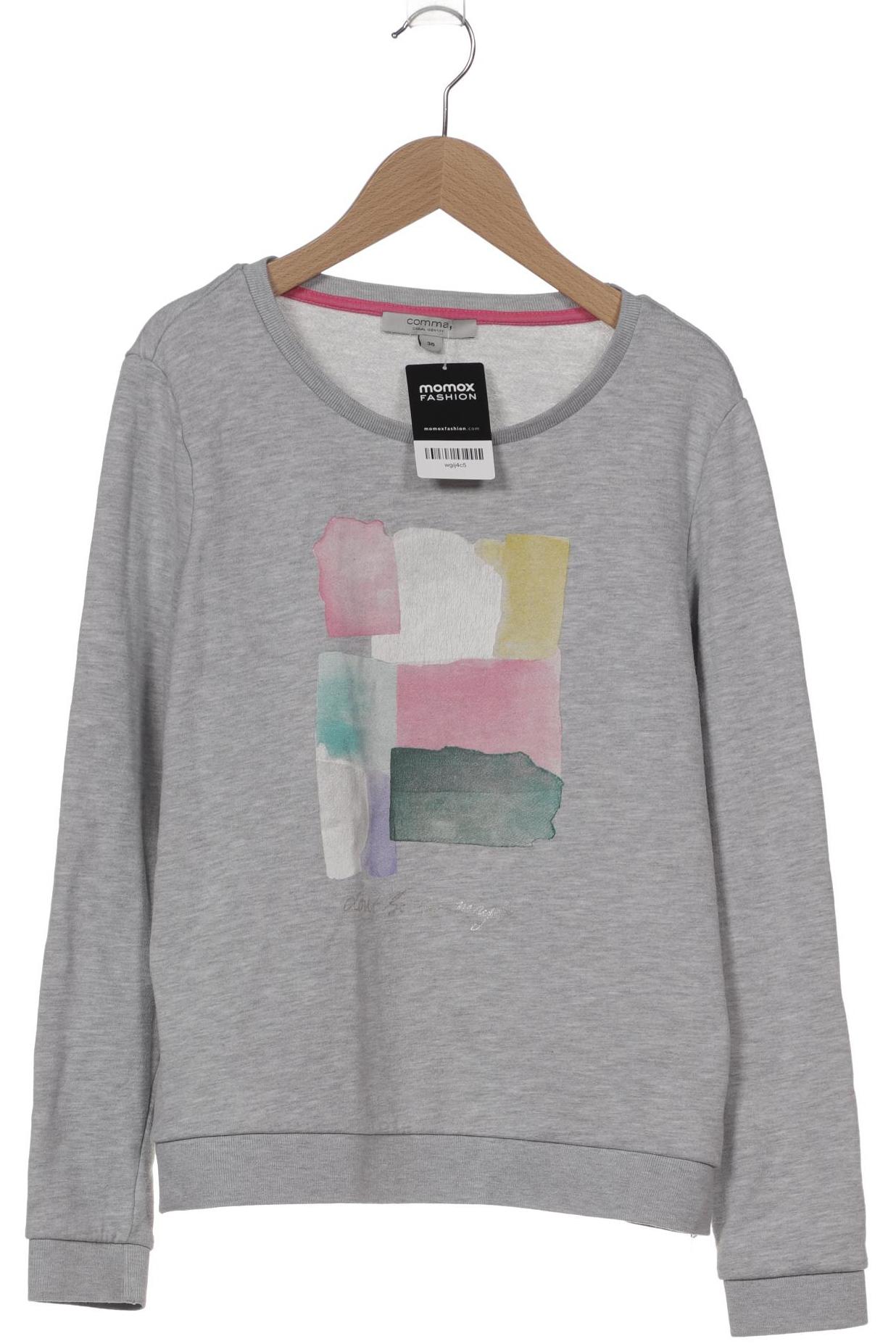 

Comma Damen Sweatshirt, grau, Gr. 36