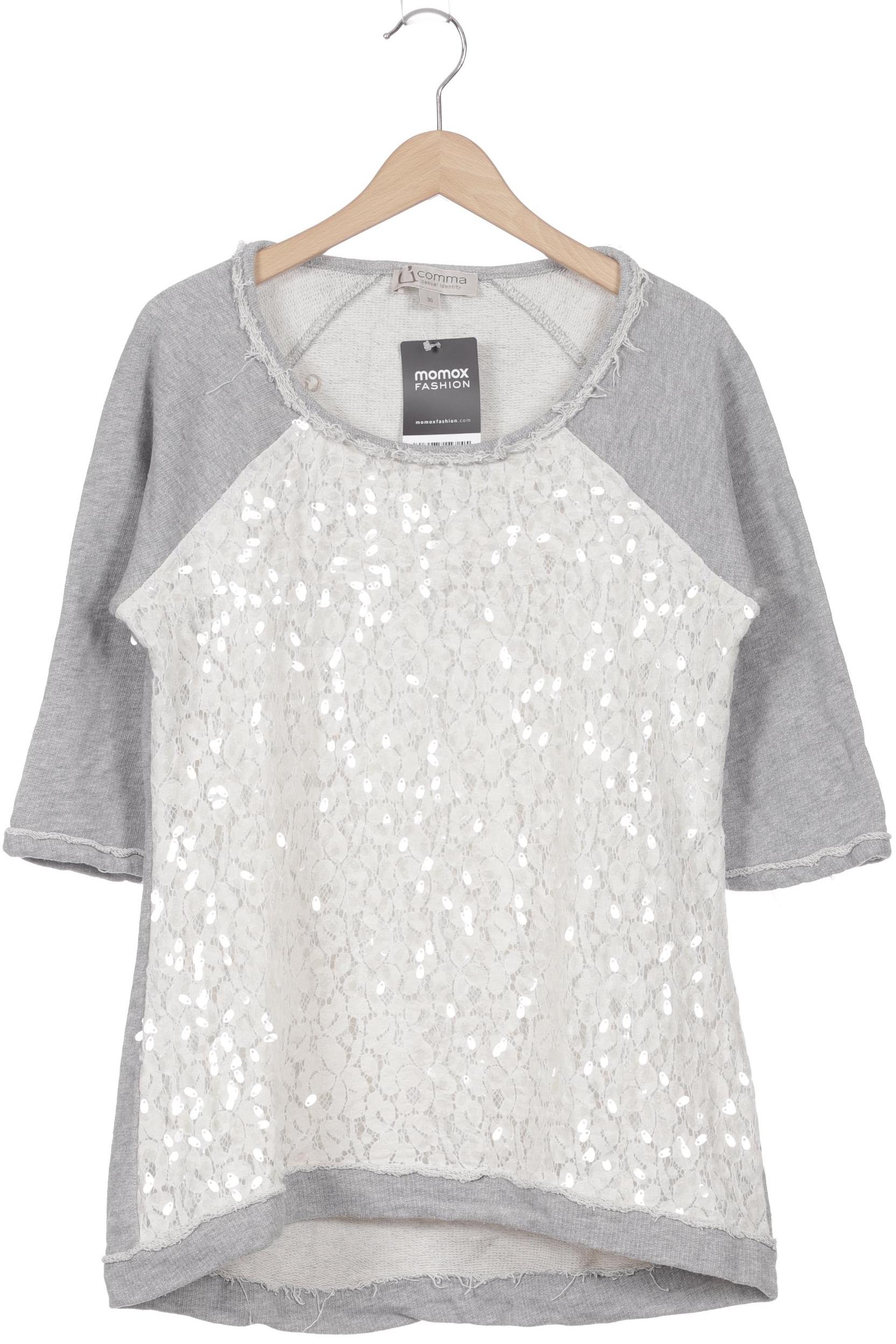 

Comma Damen Sweatshirt, grau, Gr. 36