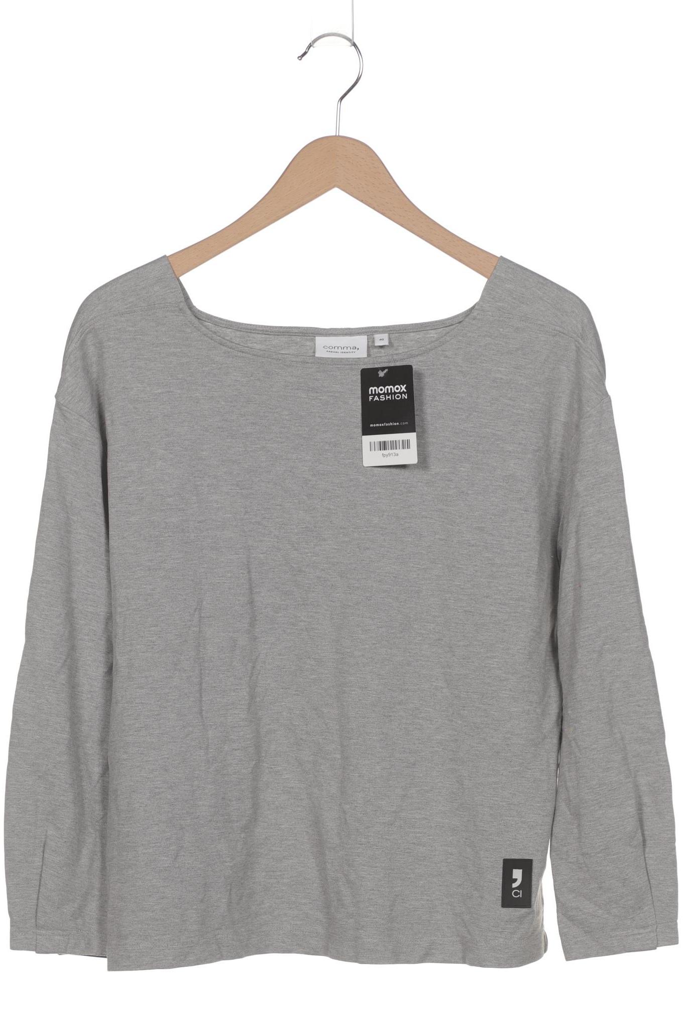 

Comma Damen Sweatshirt, grau, Gr. 40