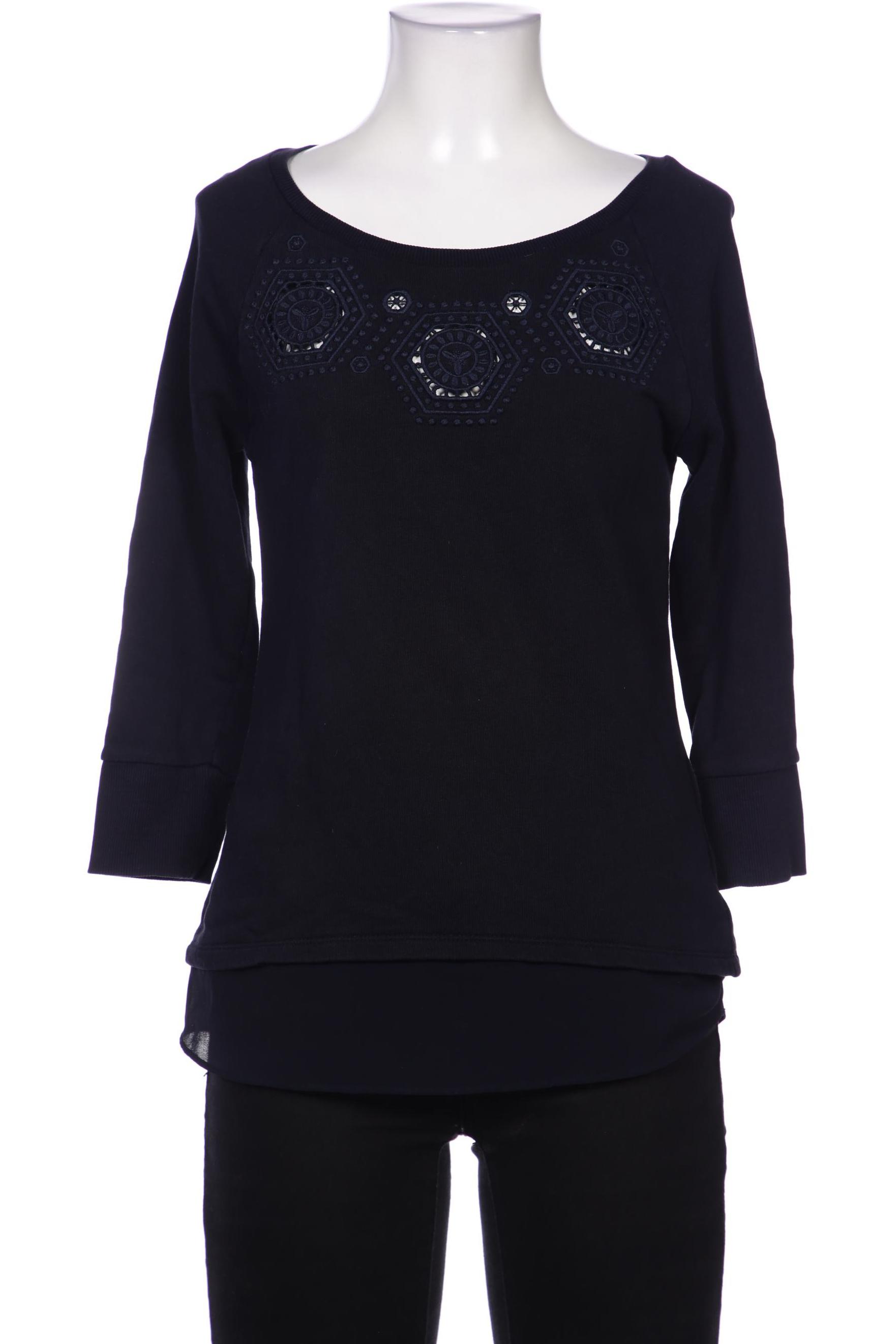 

Comma Damen Sweatshirt, marineblau, Gr. 34