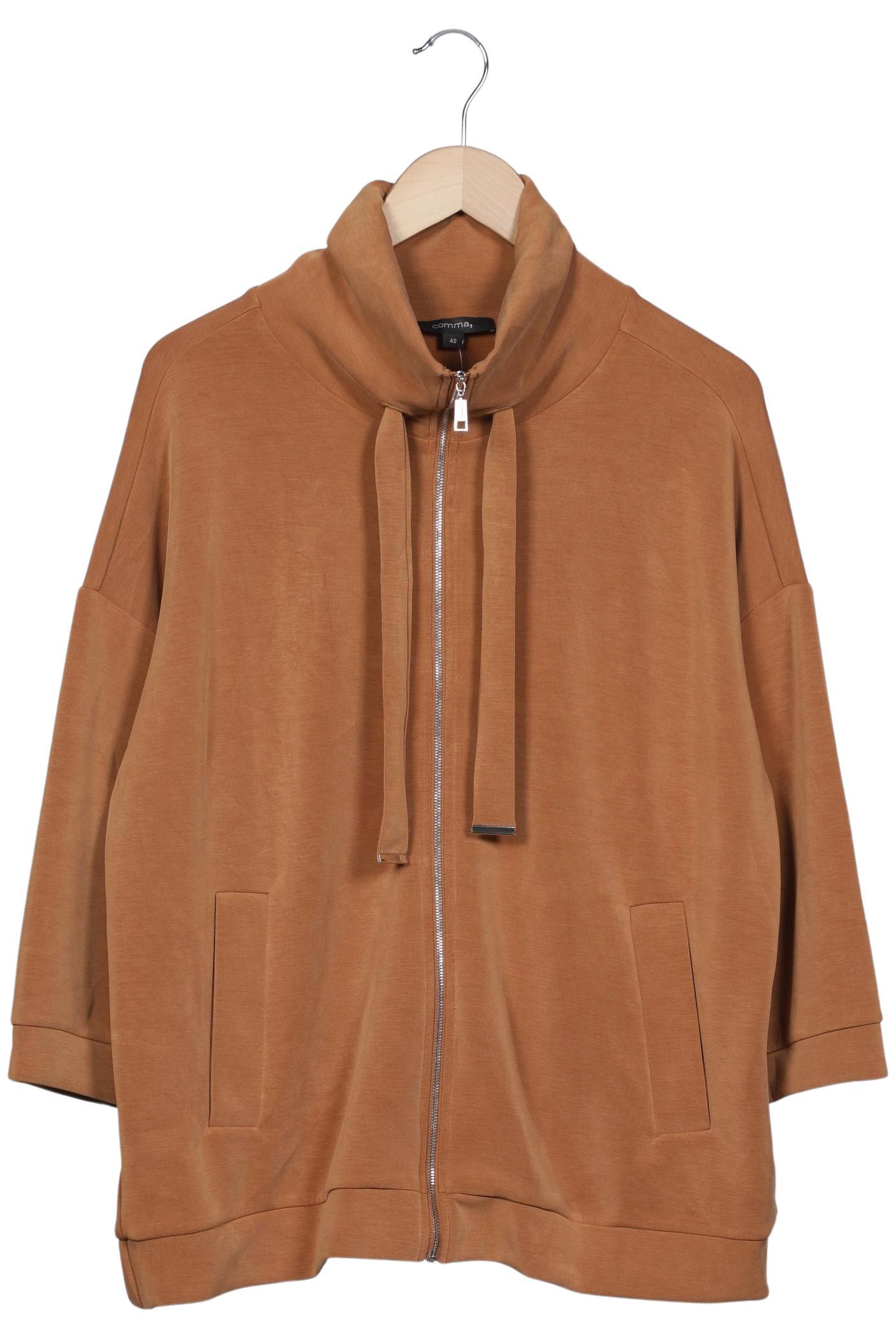 

Comma Damen Sweatshirt, braun, Gr. 42