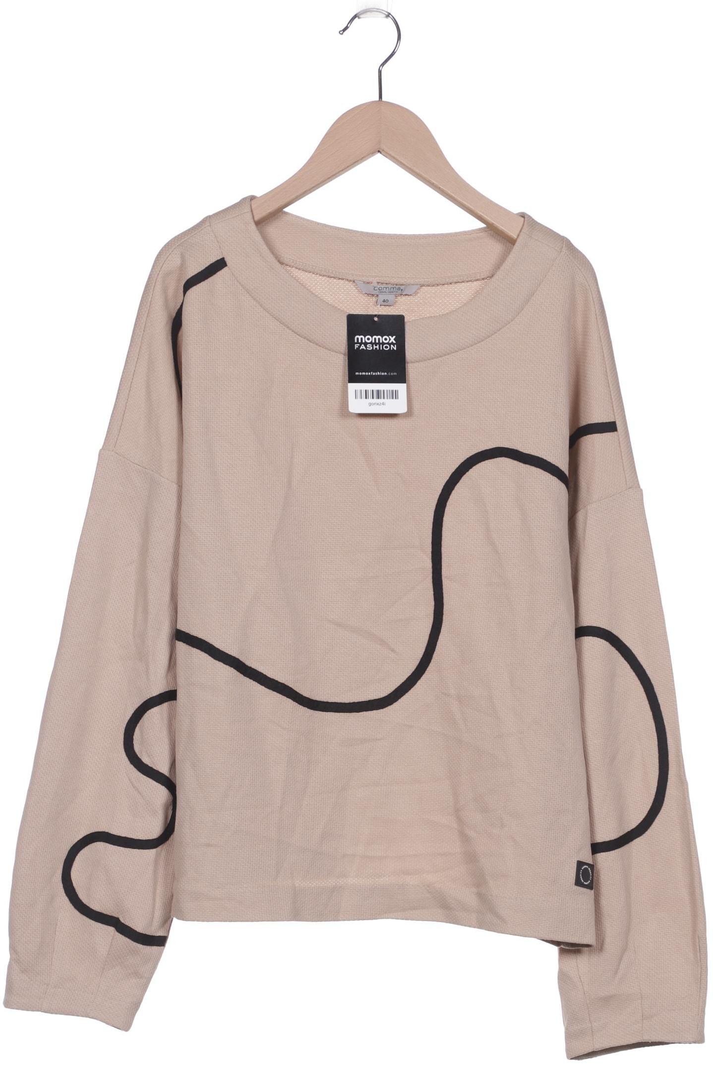 

Comma Damen Sweatshirt, beige