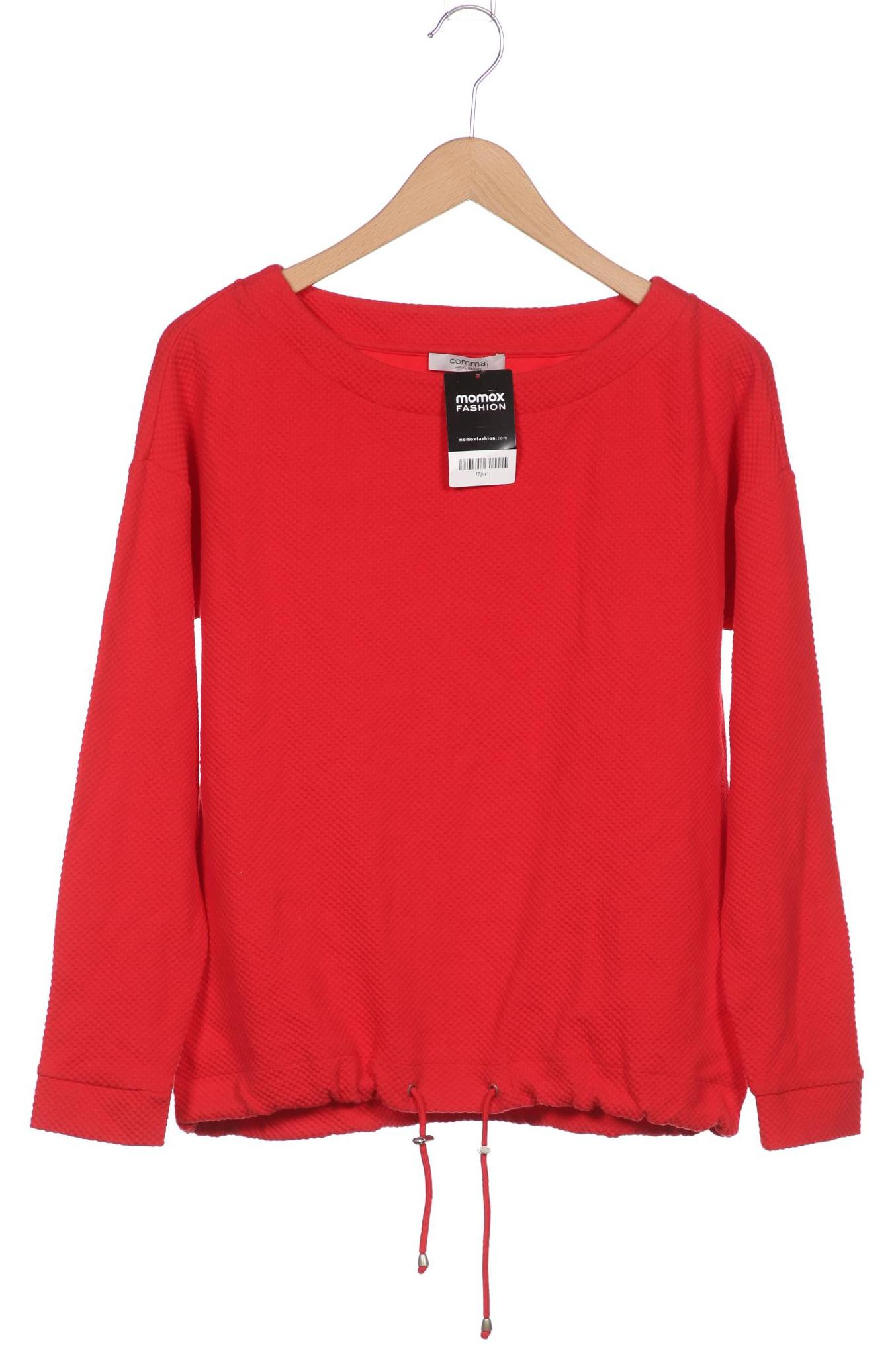 

Comma Damen Sweatshirt, rot, Gr. 36