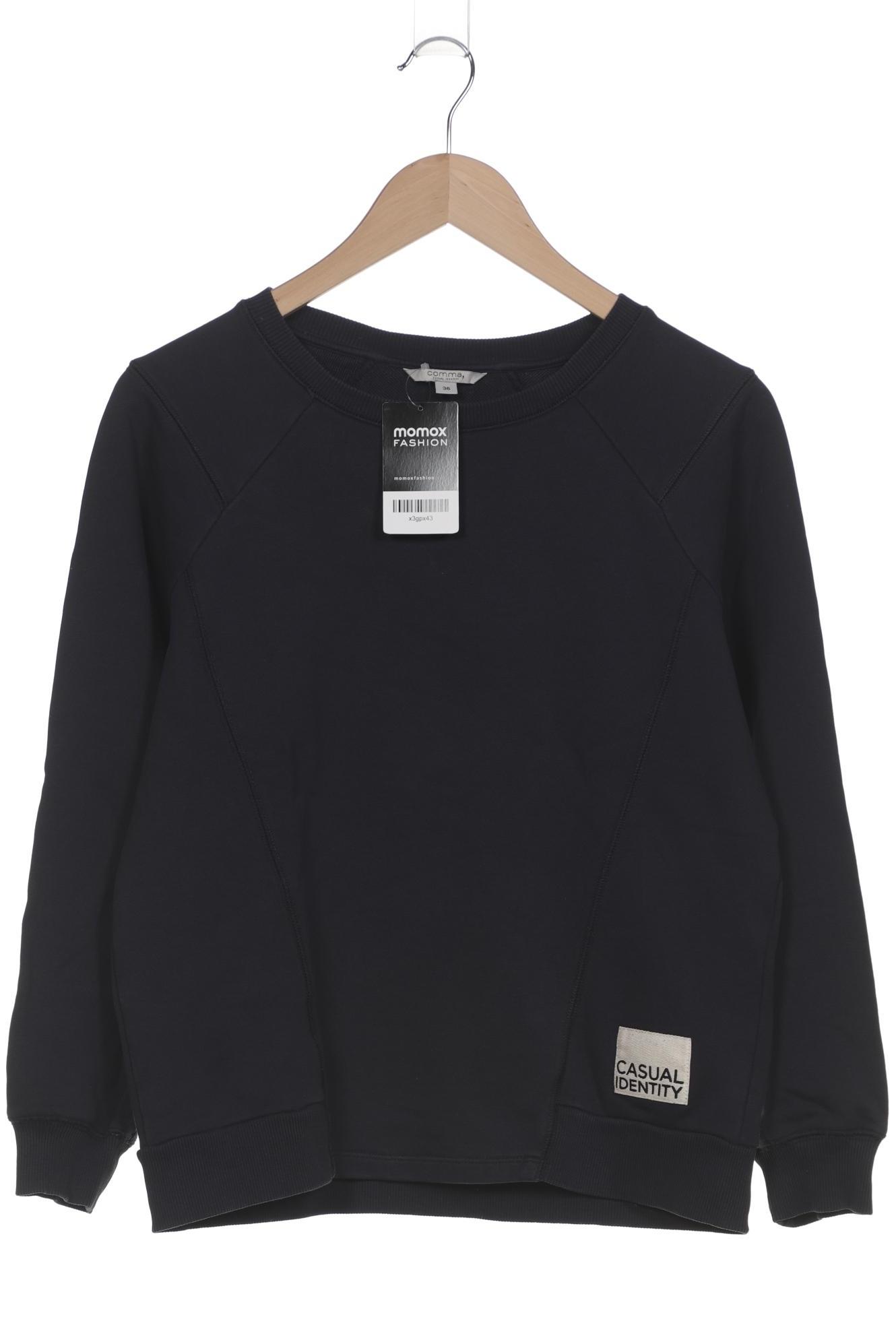 

Comma Damen Sweatshirt, marineblau, Gr. 36