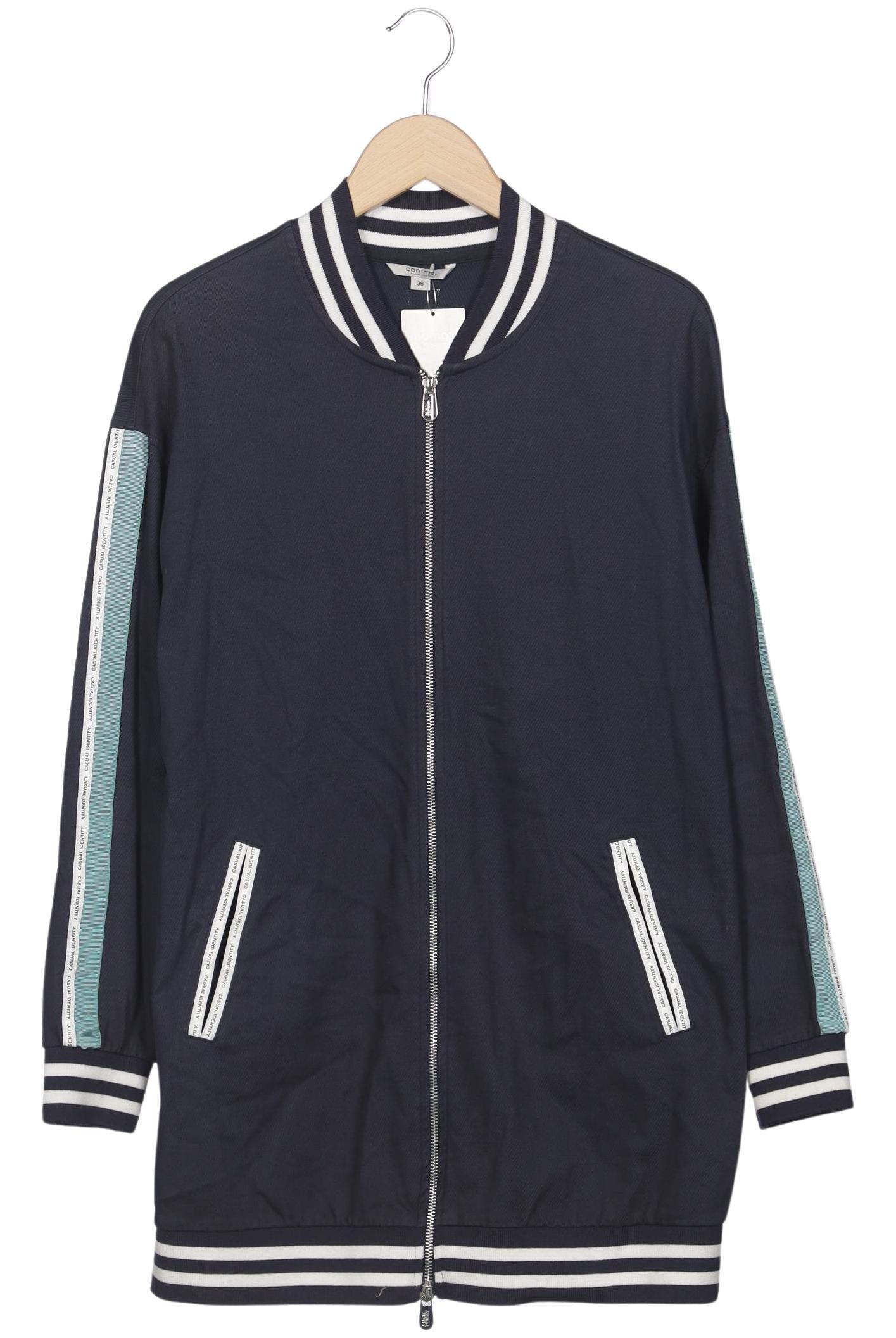 

Comma Damen Sweatshirt, marineblau, Gr. 36