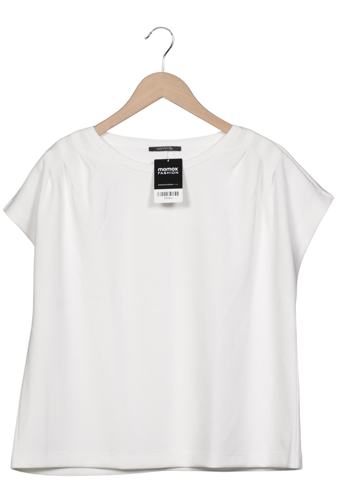 

Comma Damen Sweatshirt, weiß, Gr. 46