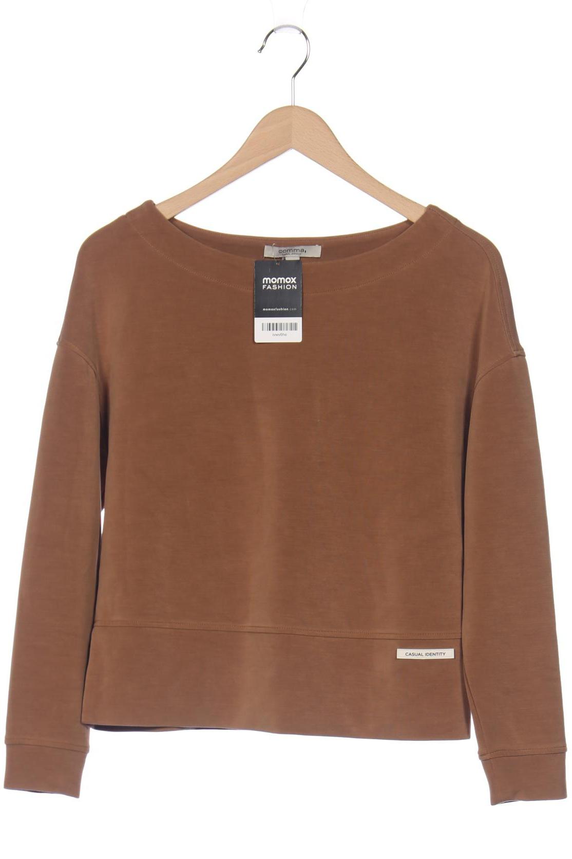 

Comma Damen Sweatshirt, braun