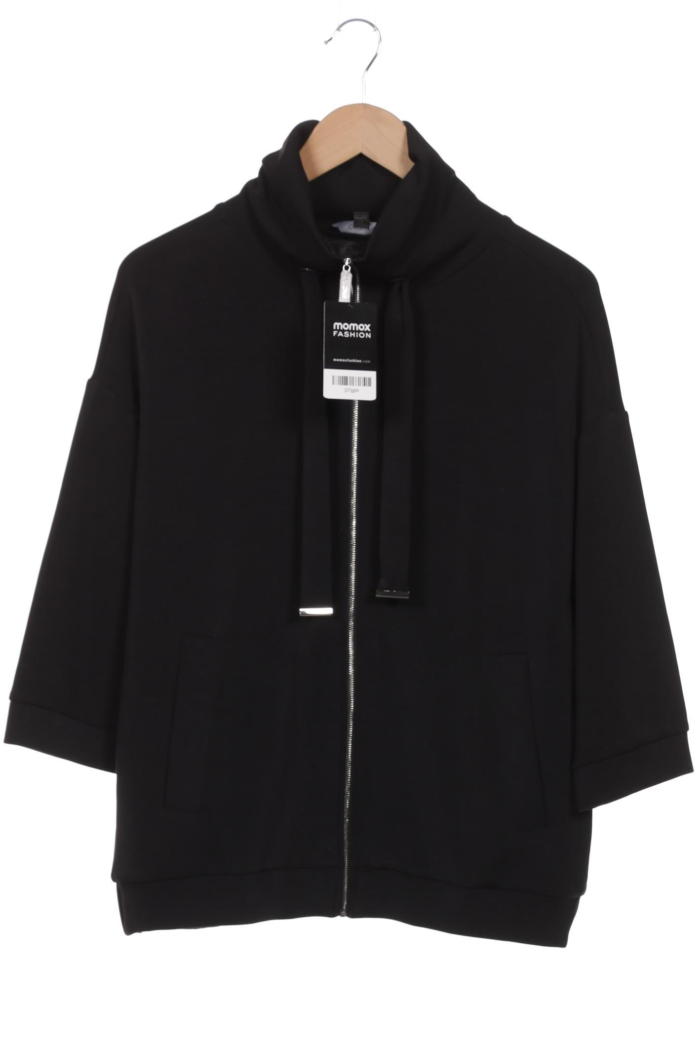

Comma Damen Sweatshirt, schwarz, Gr. 36