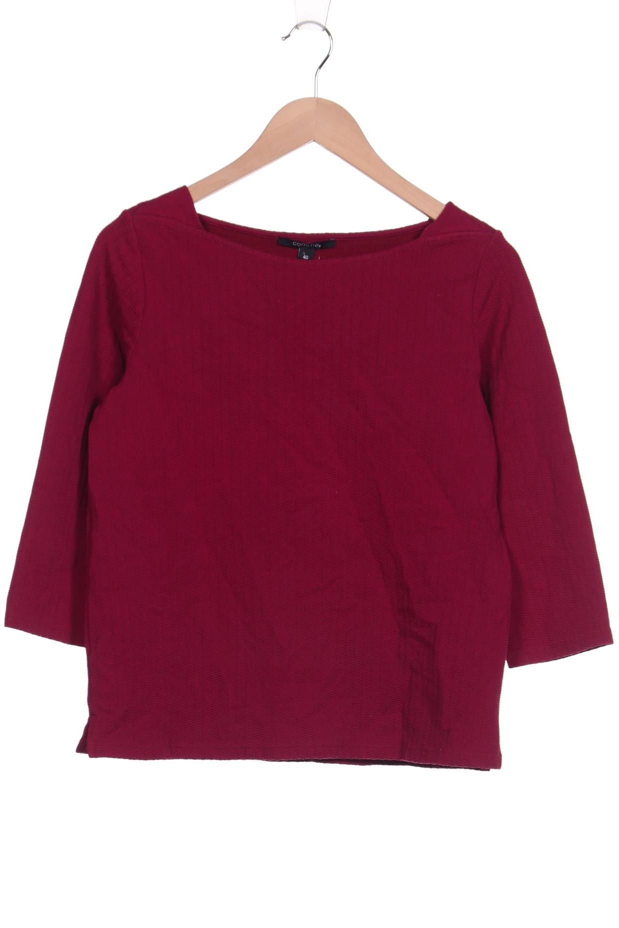 

Comma Damen Sweatshirt, bordeaux, Gr. 40