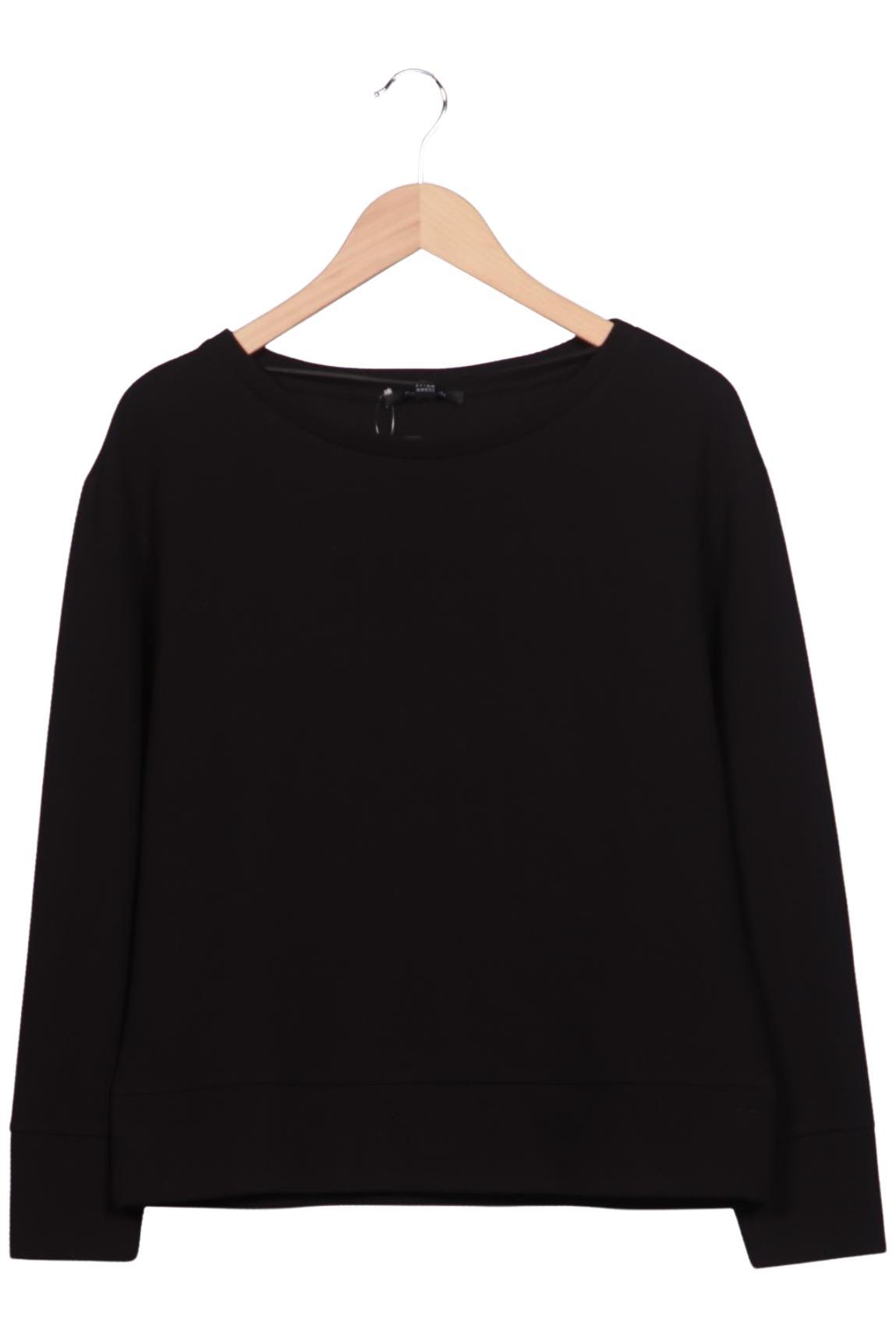 

Comma Damen Sweatshirt, schwarz, Gr. 38