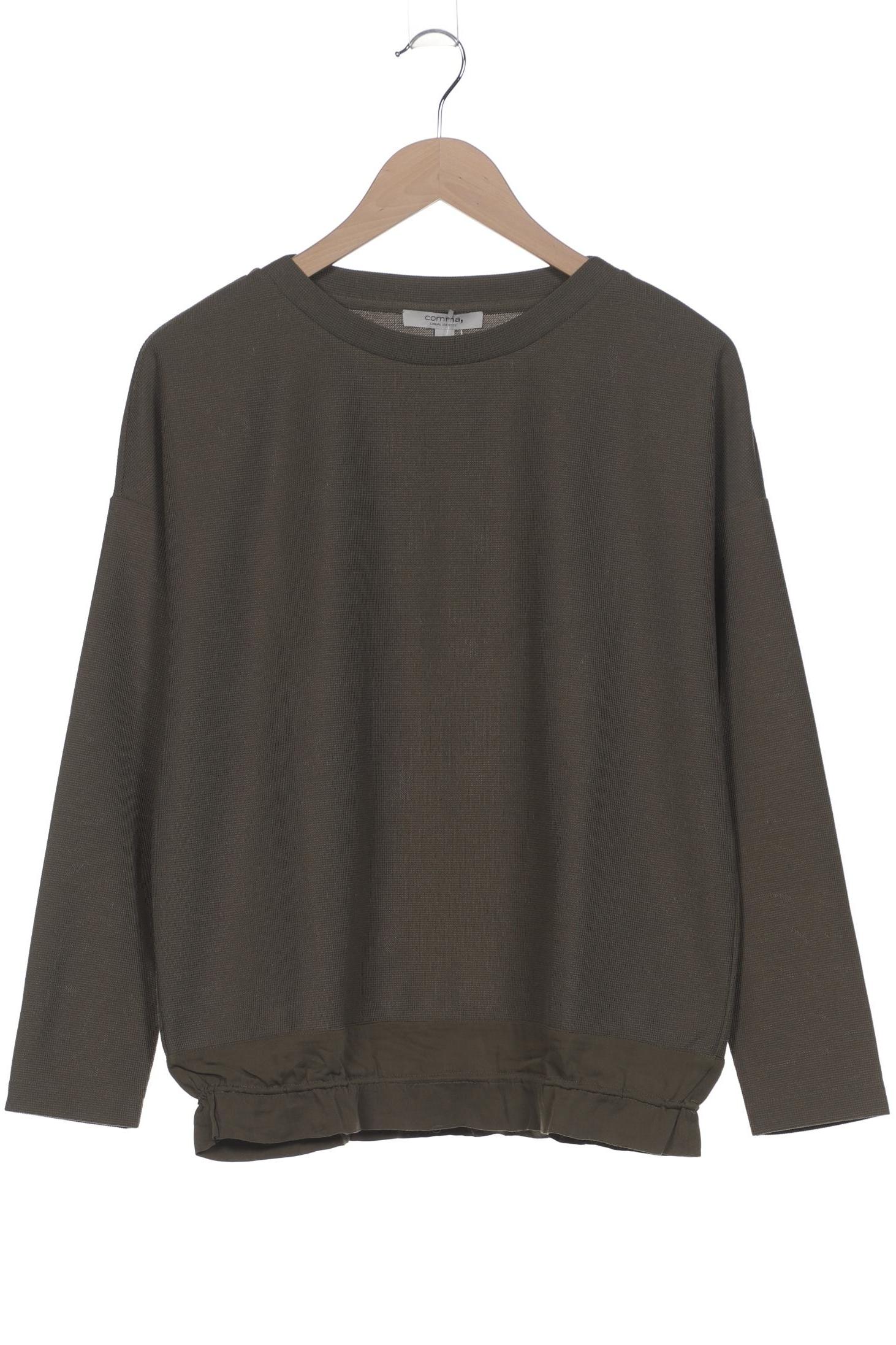 

Comma Damen Sweatshirt, grün, Gr. 36