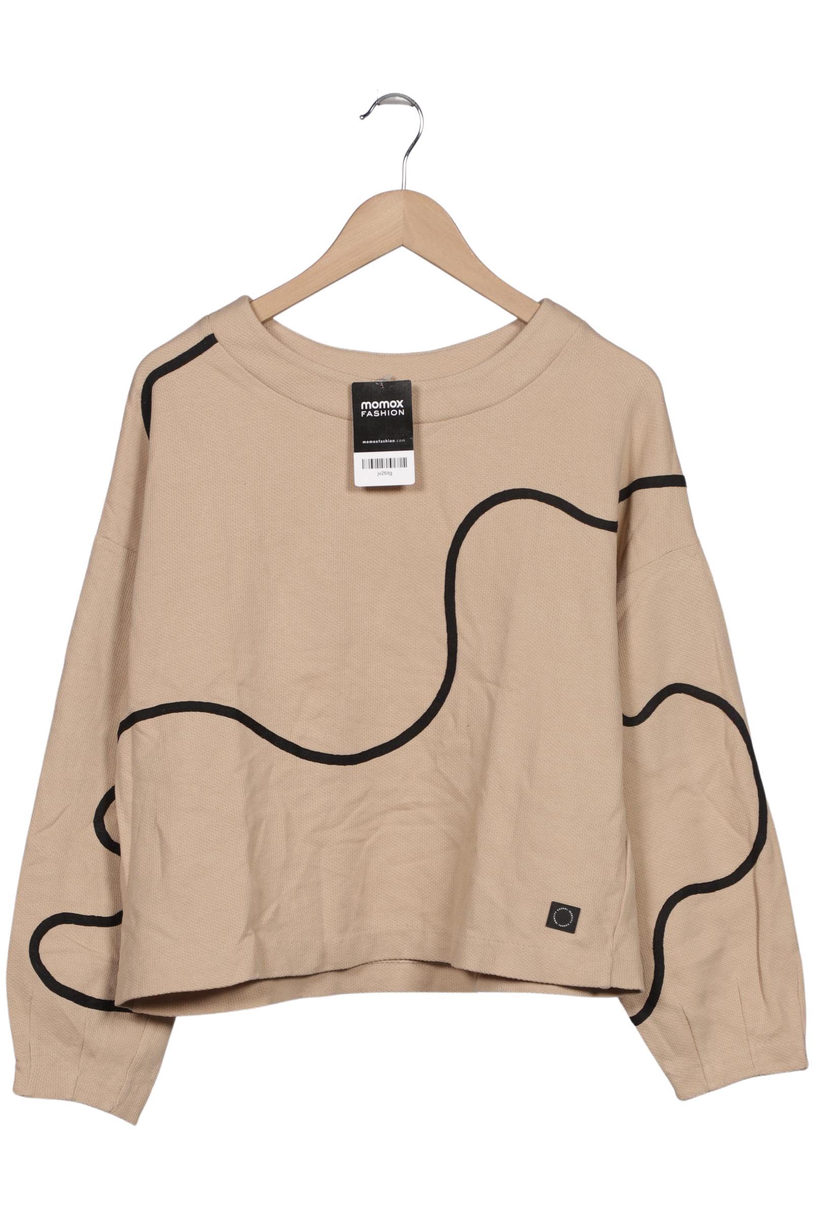 

Comma Damen Sweatshirt, beige, Gr. 42