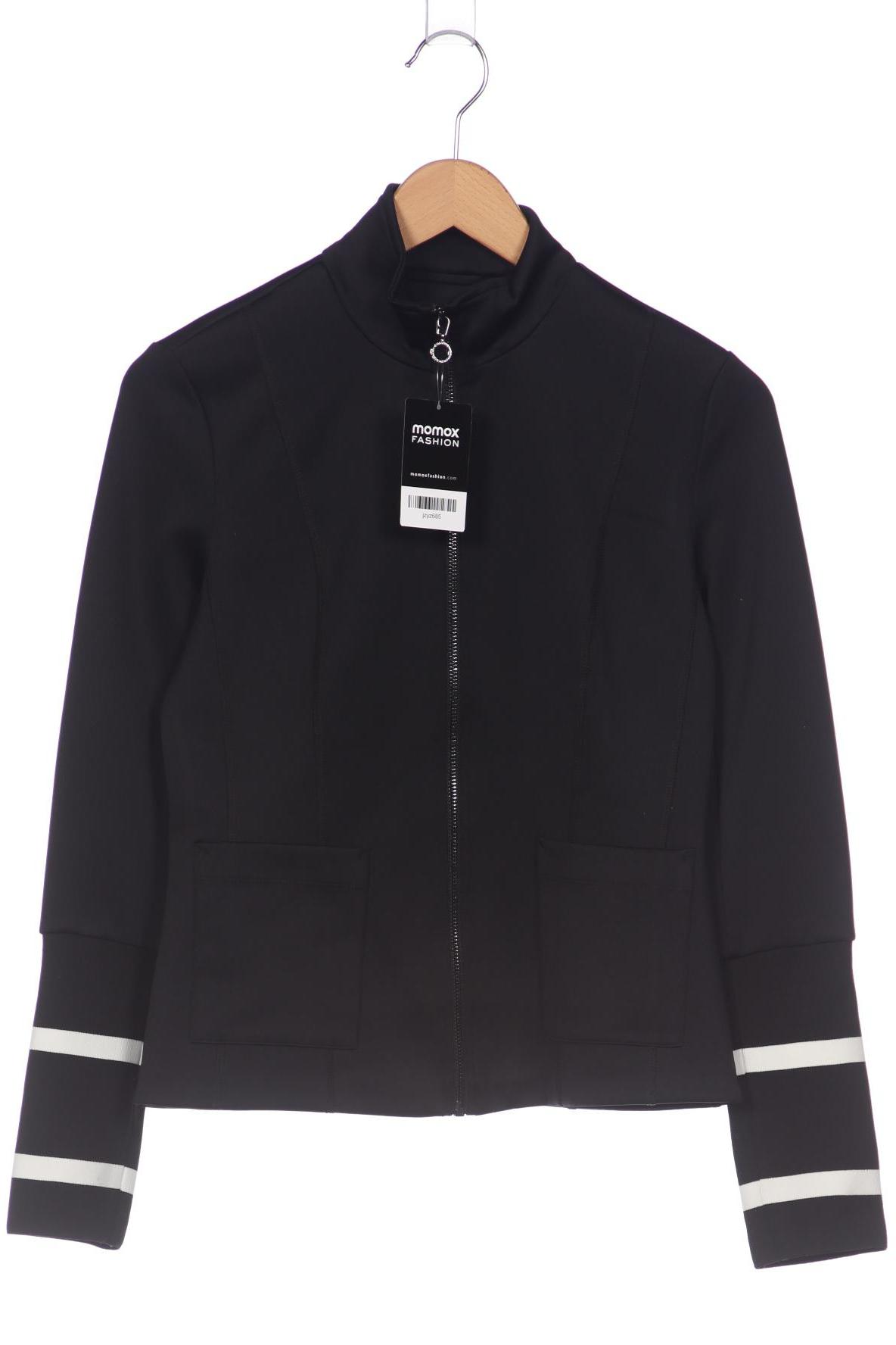 

Comma Damen Sweatshirt, schwarz, Gr. 36