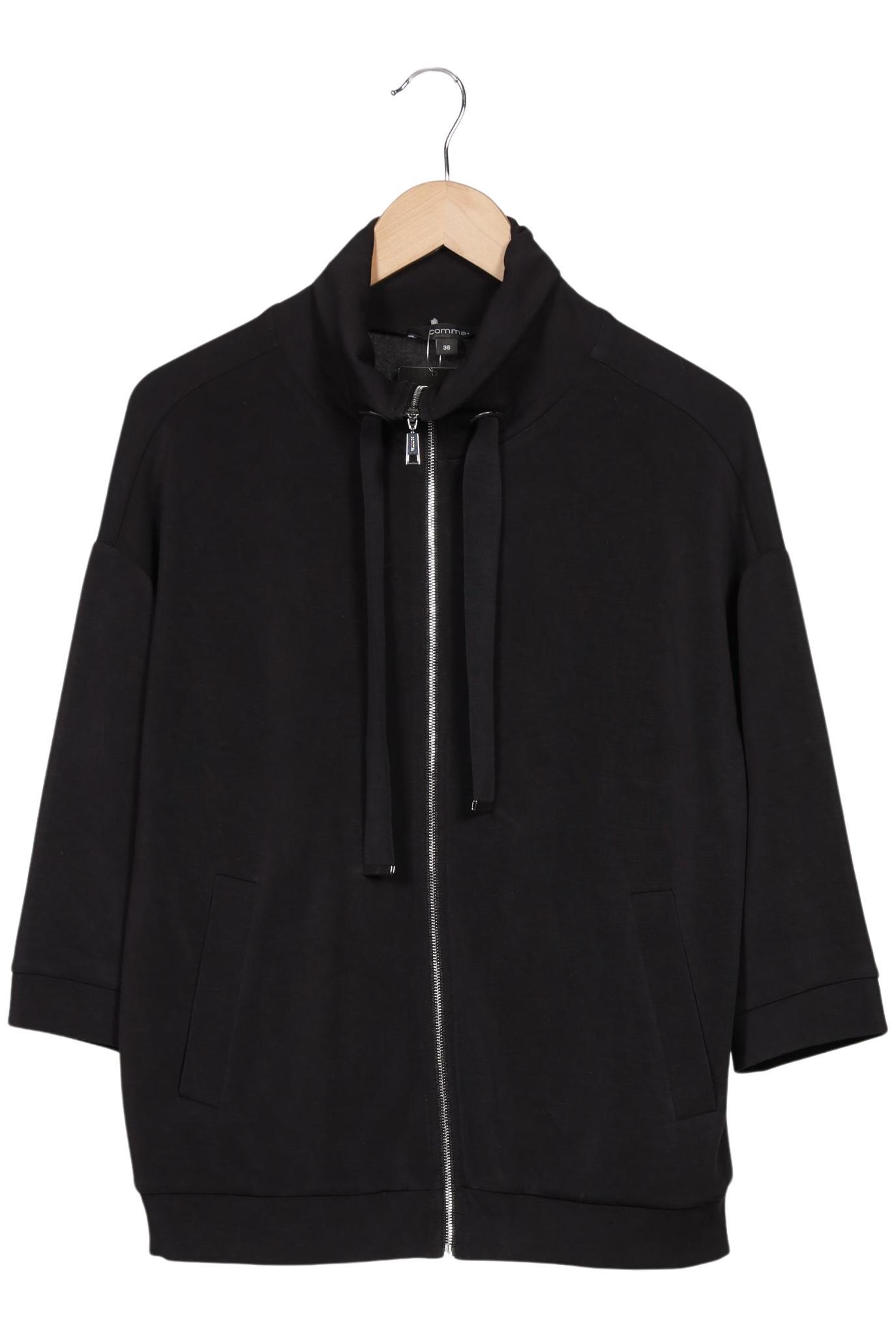 

Comma Damen Sweatshirt, schwarz, Gr. 36